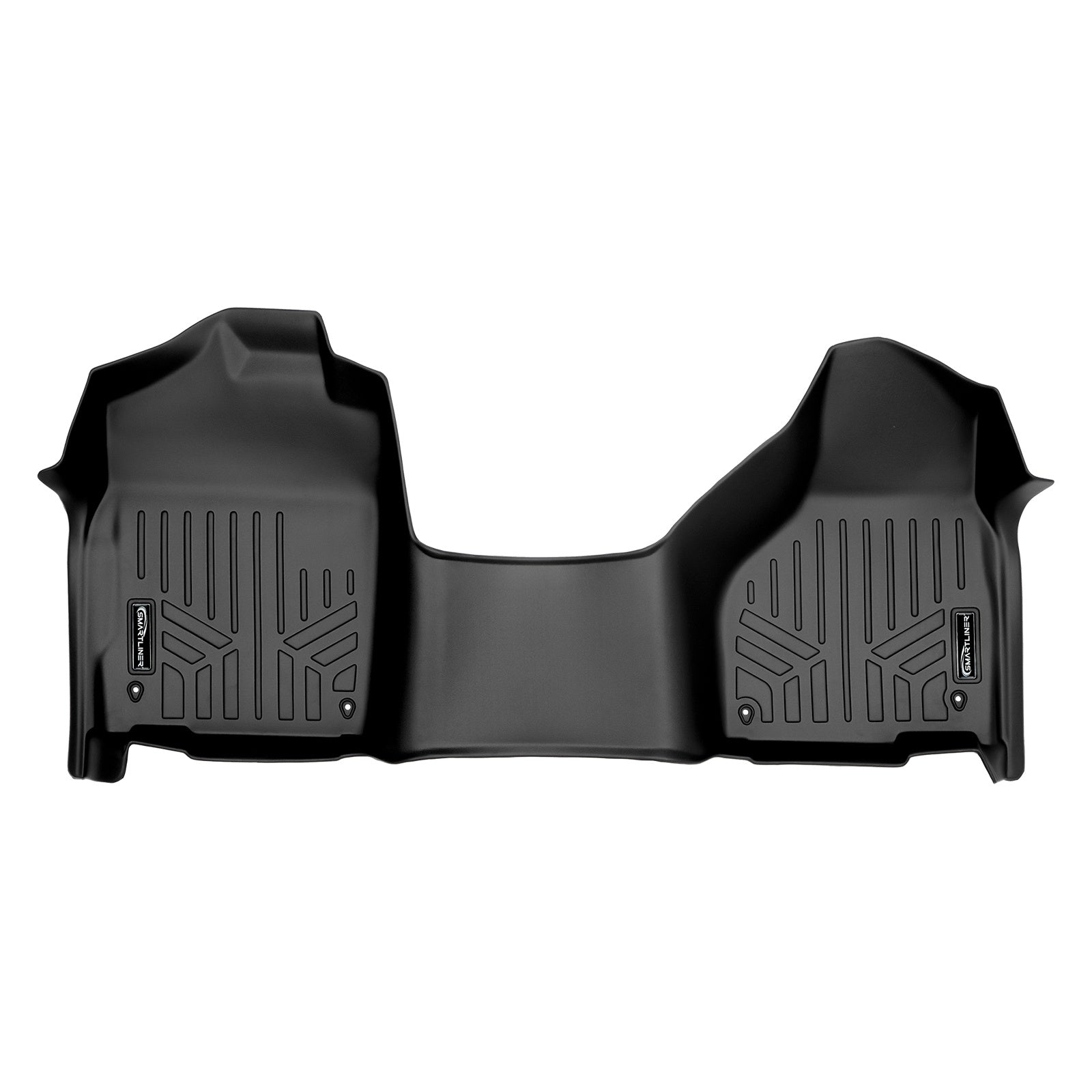 SMARTLINER 2013 - 2018 Ram 1500 Quad Cab Custom Fit Floor Liners - 1st Row Only - Over Hump