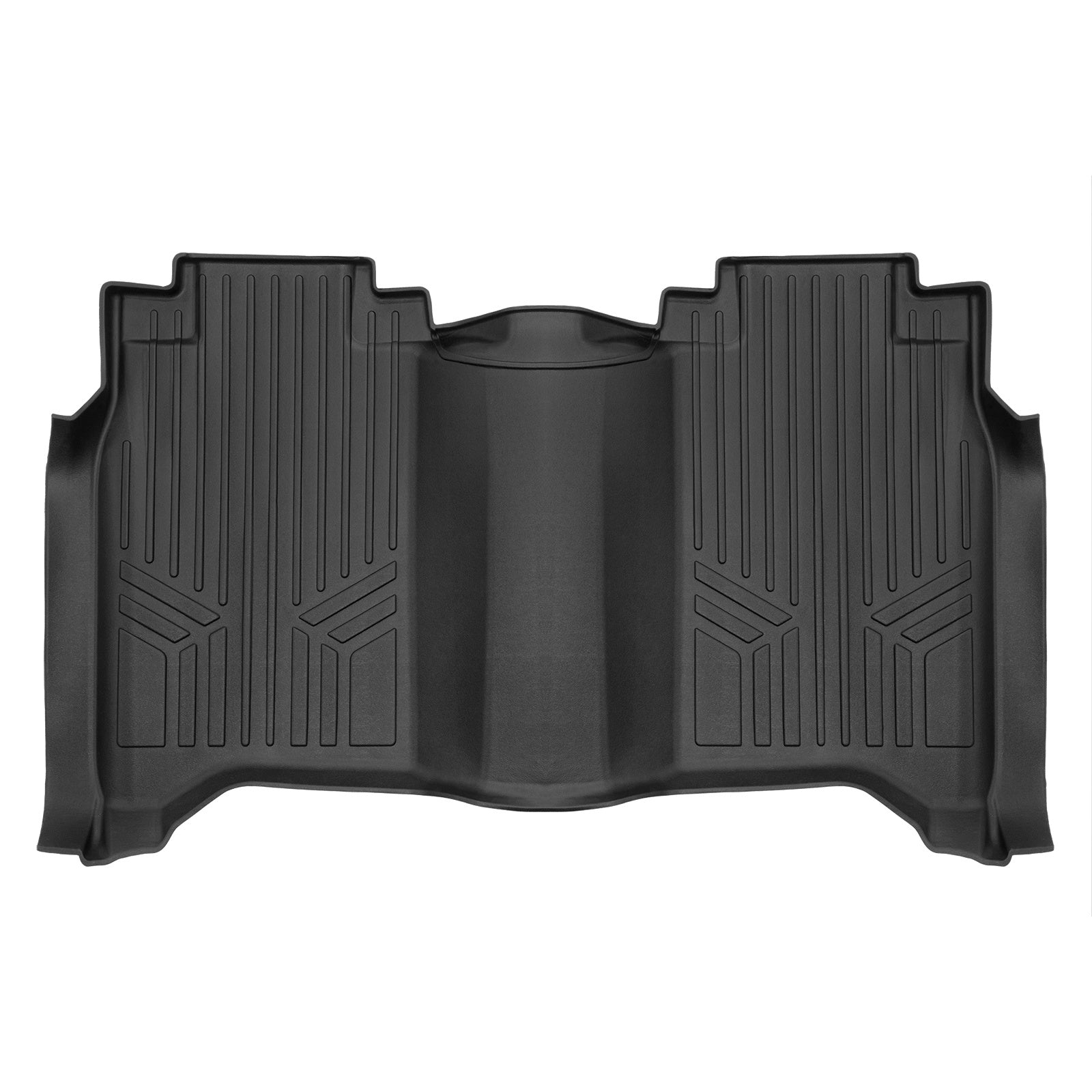 SMARTLINER 2017 - 2024 Nissan Titan Crew Cab Custom Fit Floor Liners - 2nd Row Only - No Storage
