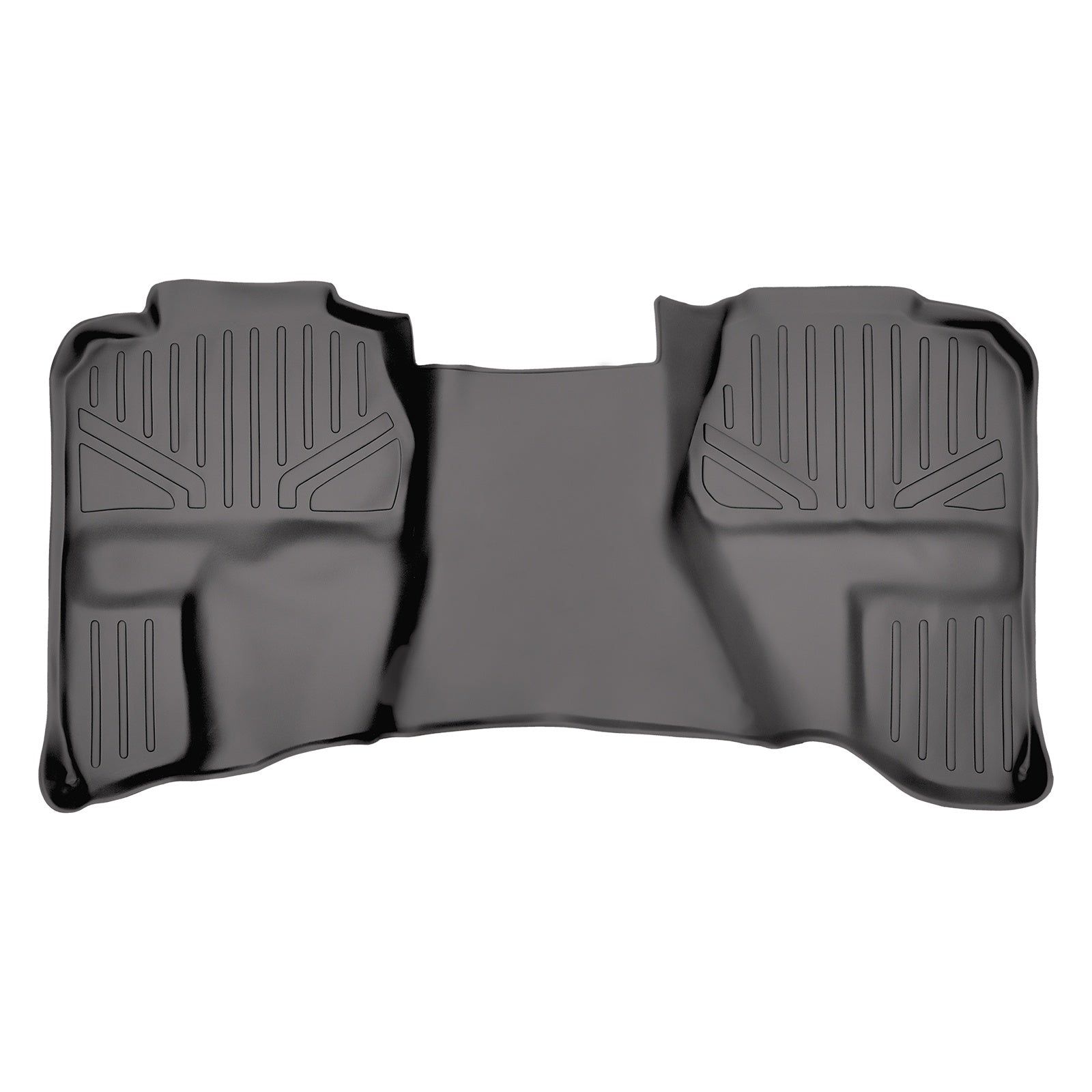 SMARTLINER 2007 - 2013 Chevrolet Silverado 3500 HD Double Cab Custom Fit Floor Liners - 2nd Row Only