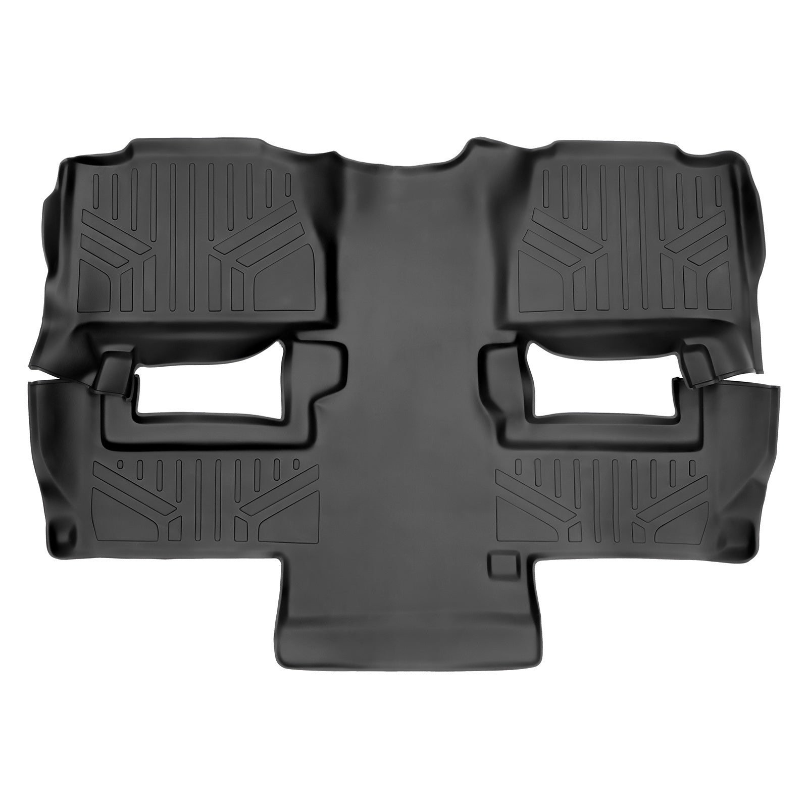SMARTLINER 2011 - 2014 Chevrolet Tahoe 7 Passenger Custom Fit Floor Liners - 2nd & 3rd Row - Bucket
