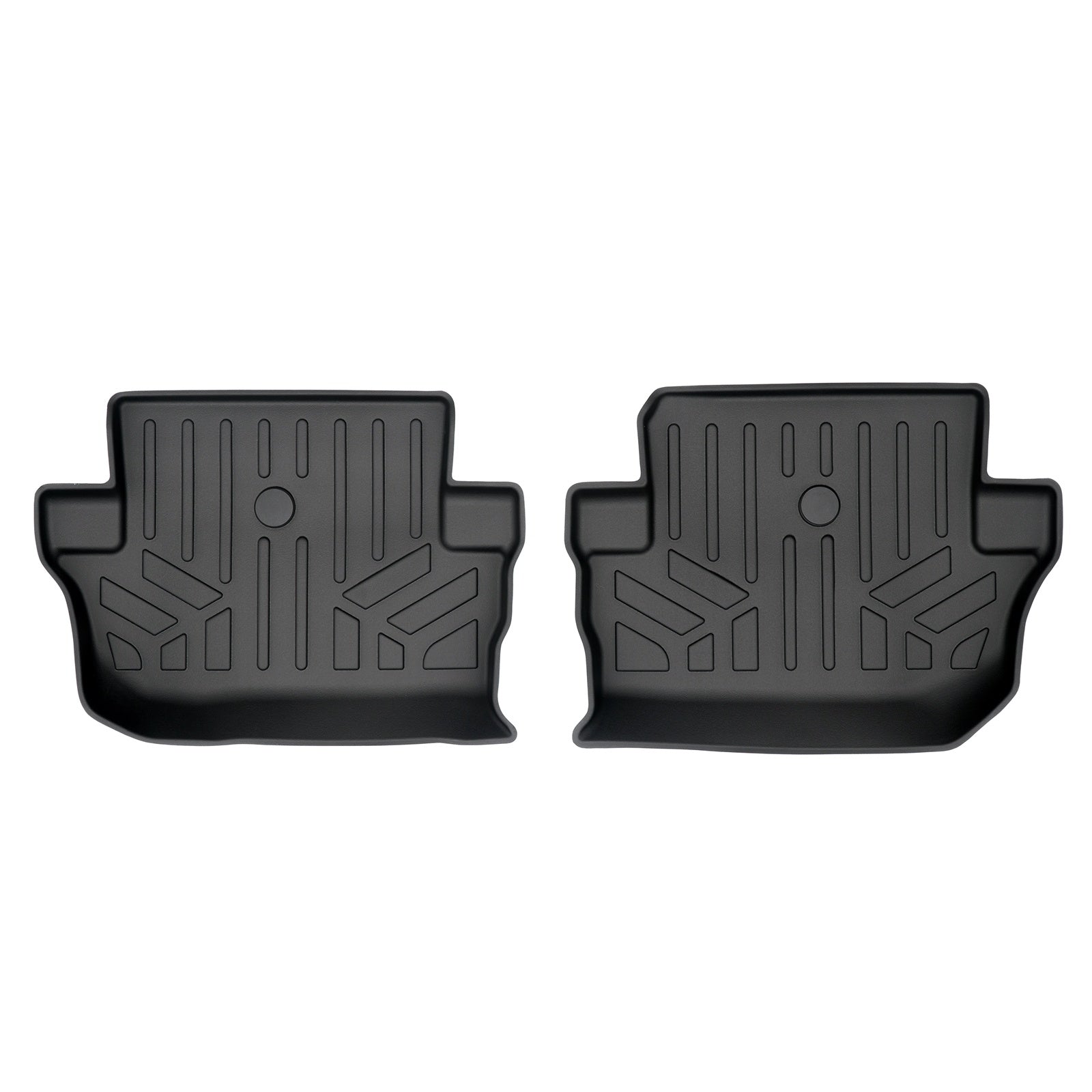 SMARTLINER 2018 - 2025 Jeep Wrangler 2 Door and JL Custom Fit Floor Liners - 2nd Row Only