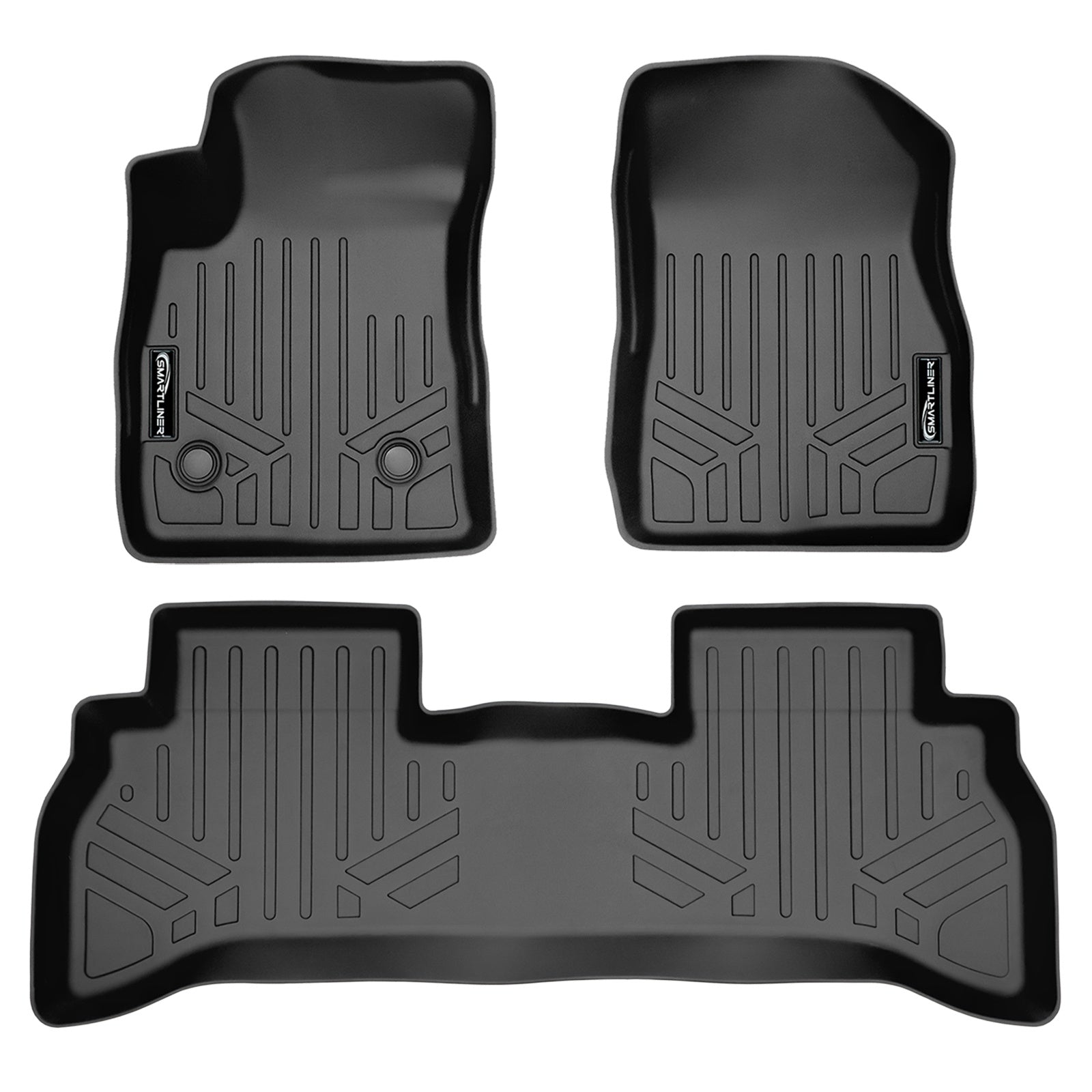 SMARTLINER 2021 - 2025 Chevrolet Trailblazer All Configurations Custom Fit Floor Liners - 1st & 2nd Rows
