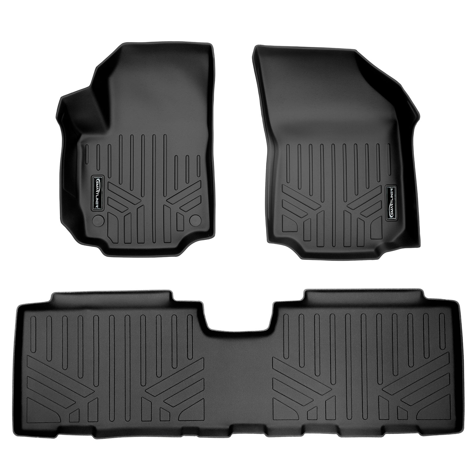 SMARTLINER 2018 - 2024 GMC Terrain All Configurations Custom Fit Floor Liners - 1st & 2nd Rows