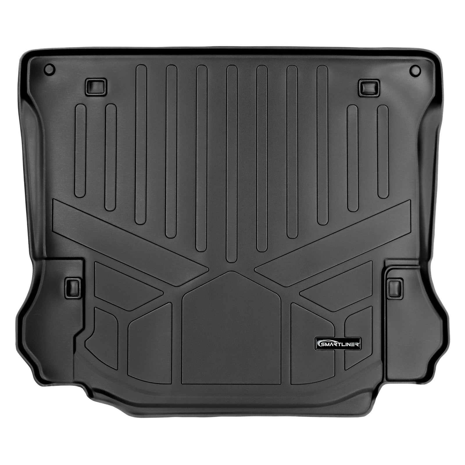 SMARTLINER 2014 - 2014 Jeep Wrangler 4 Door and Unlimited Custom Fit Floor Liners - Cargo - 3rd Seat Down
