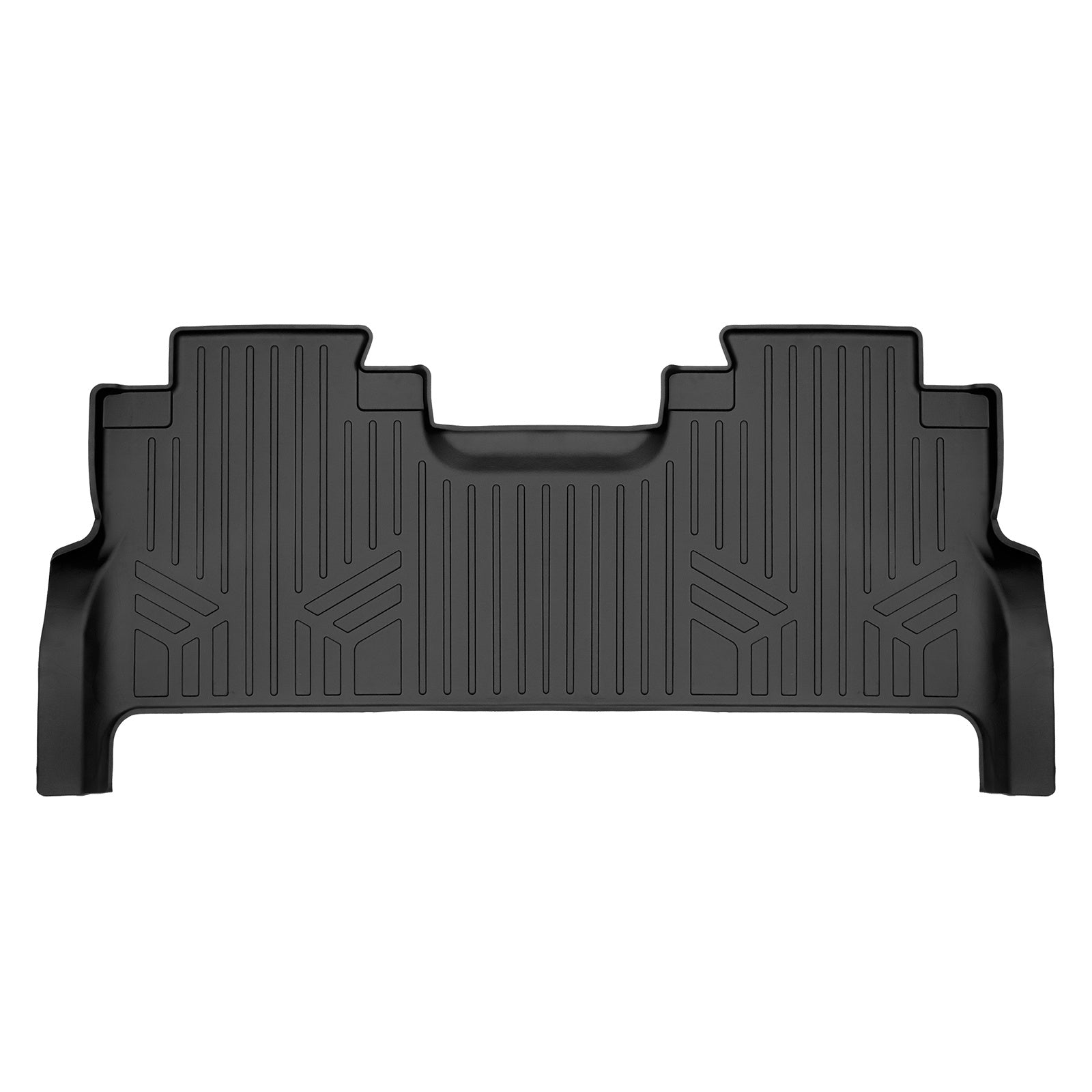 SMARTLINER 2017 - 2025 Ford F-450 Super Crew Custom Fit Floor Liners - 2nd Row Only - Carpet Only - W/ Storage