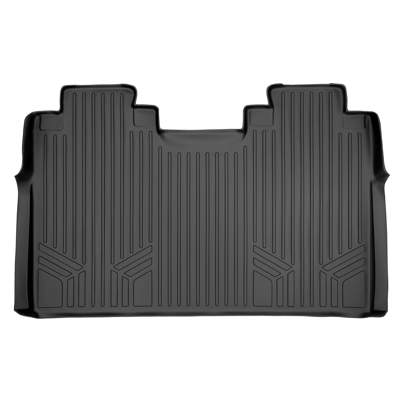 SMARTLINER 2017 - 2025 Ford F-450 Super Crew Custom Fit Floor Liners - 2nd Row Only - No Storage