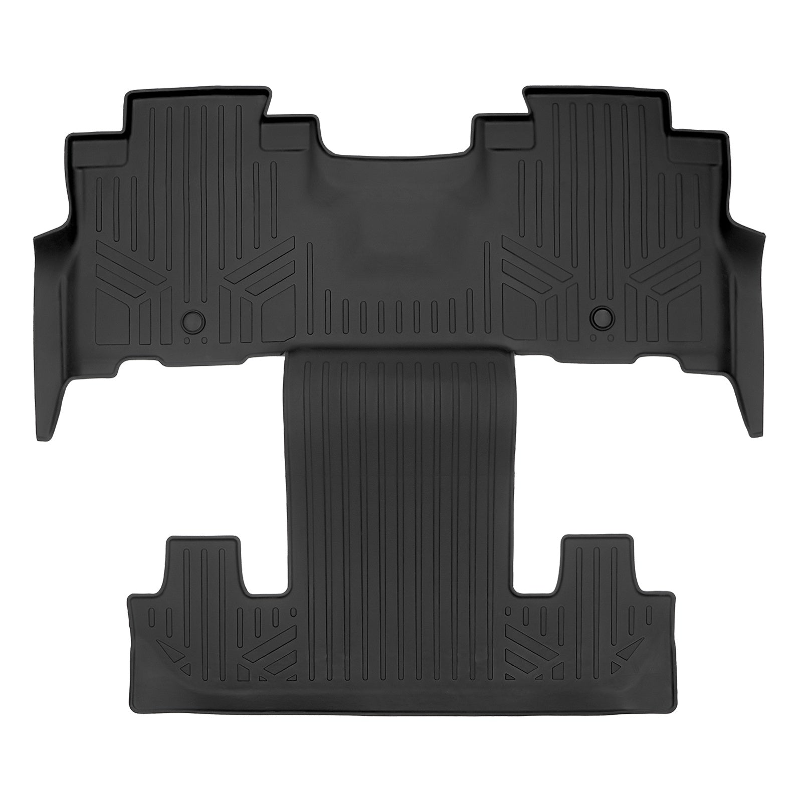 SMARTLINER 2018 - 2024 Lincoln Navigator 7 Passenger Custom Fit Floor Liners - 2nd & 3rd Row