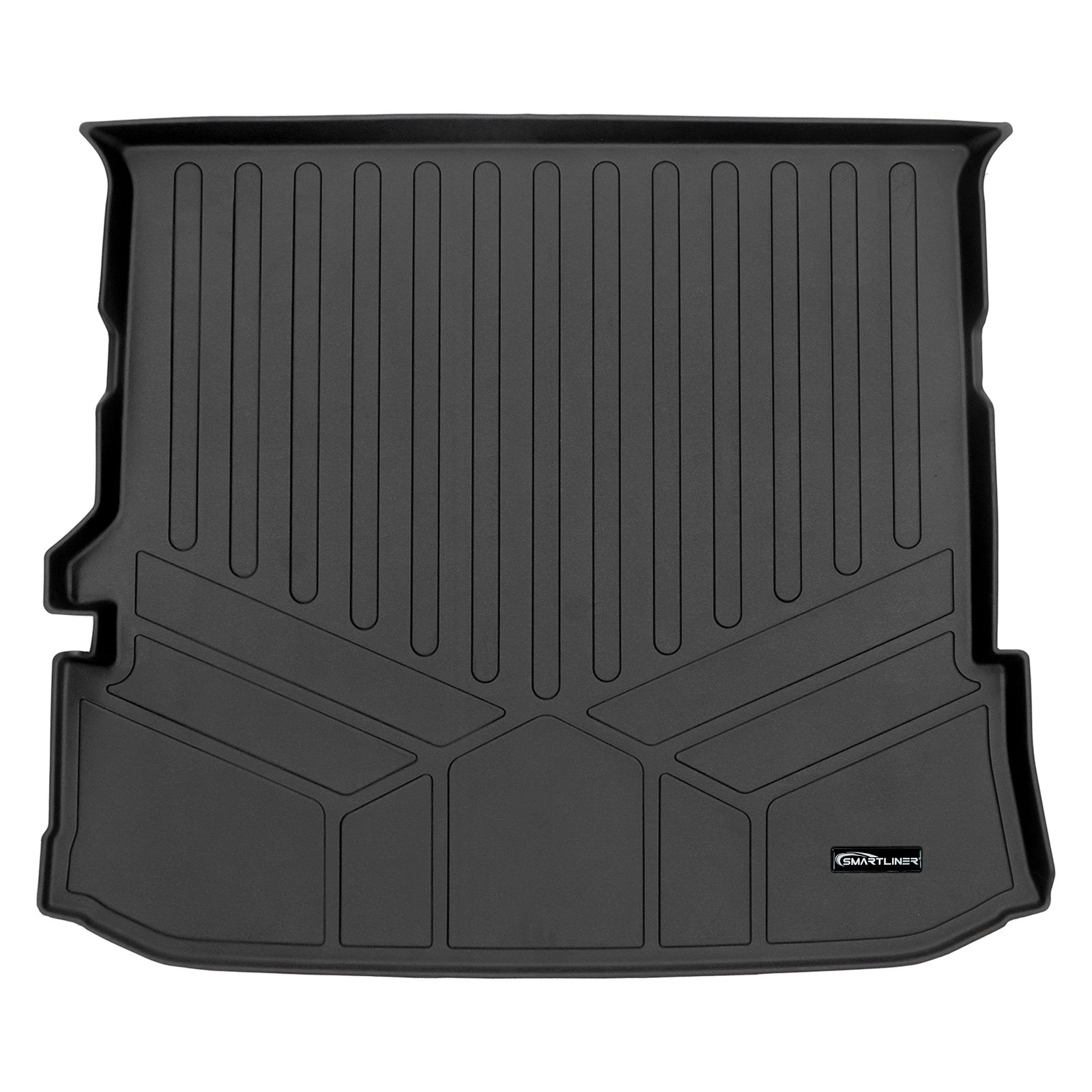 SMARTLINER 2020 - 2025 Toyota Highlander All Configurations Custom Fit Floor Liners - Cargo - 3rd Seat Down - W/ Sub