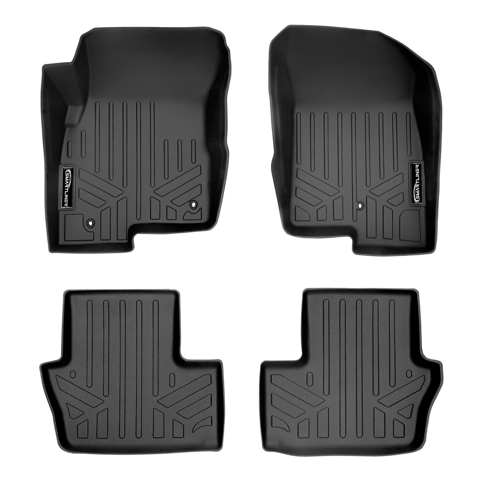 SMARTLINER 2017 - 2017 Jeep Patriot All Configurations Custom Fit Floor Liners - 1st & 2nd Rows