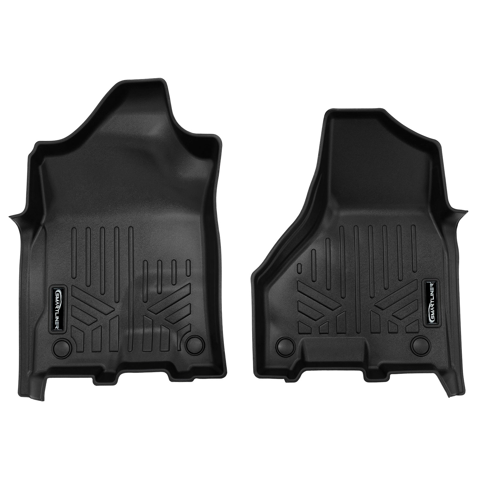 SMARTLINER 2019 - 2025 Ram 3500 Mega Cab and Crew Cab Custom Fit Floor Liners - 1st Row Only