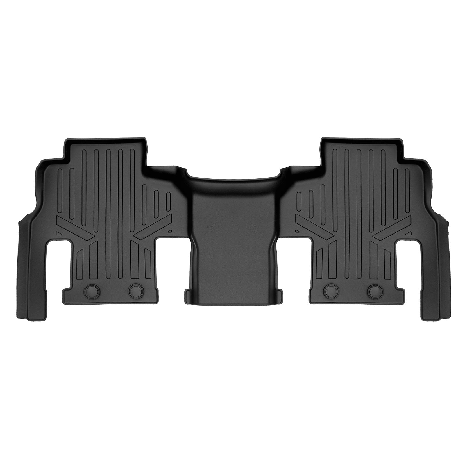 SMARTLINER 2022 - 2025 Jeep Wagoneer 8 Passenger Custom Fit Floor Liners - 2nd Row Only