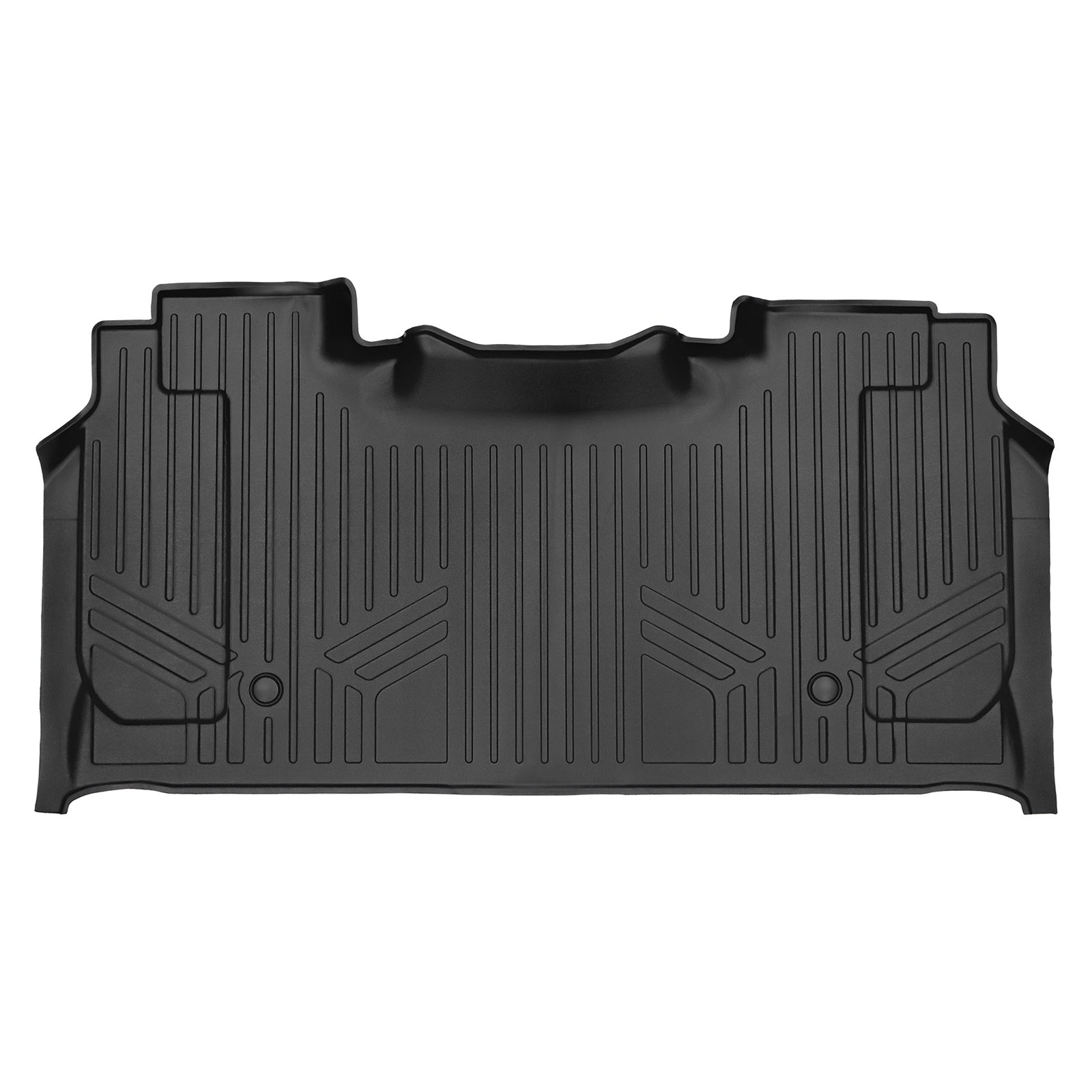 SMARTLINER 2025 - 2025 Ram 1500 Crew Cab Custom Fit Floor Liners - 2nd Row Only - W/ Storage