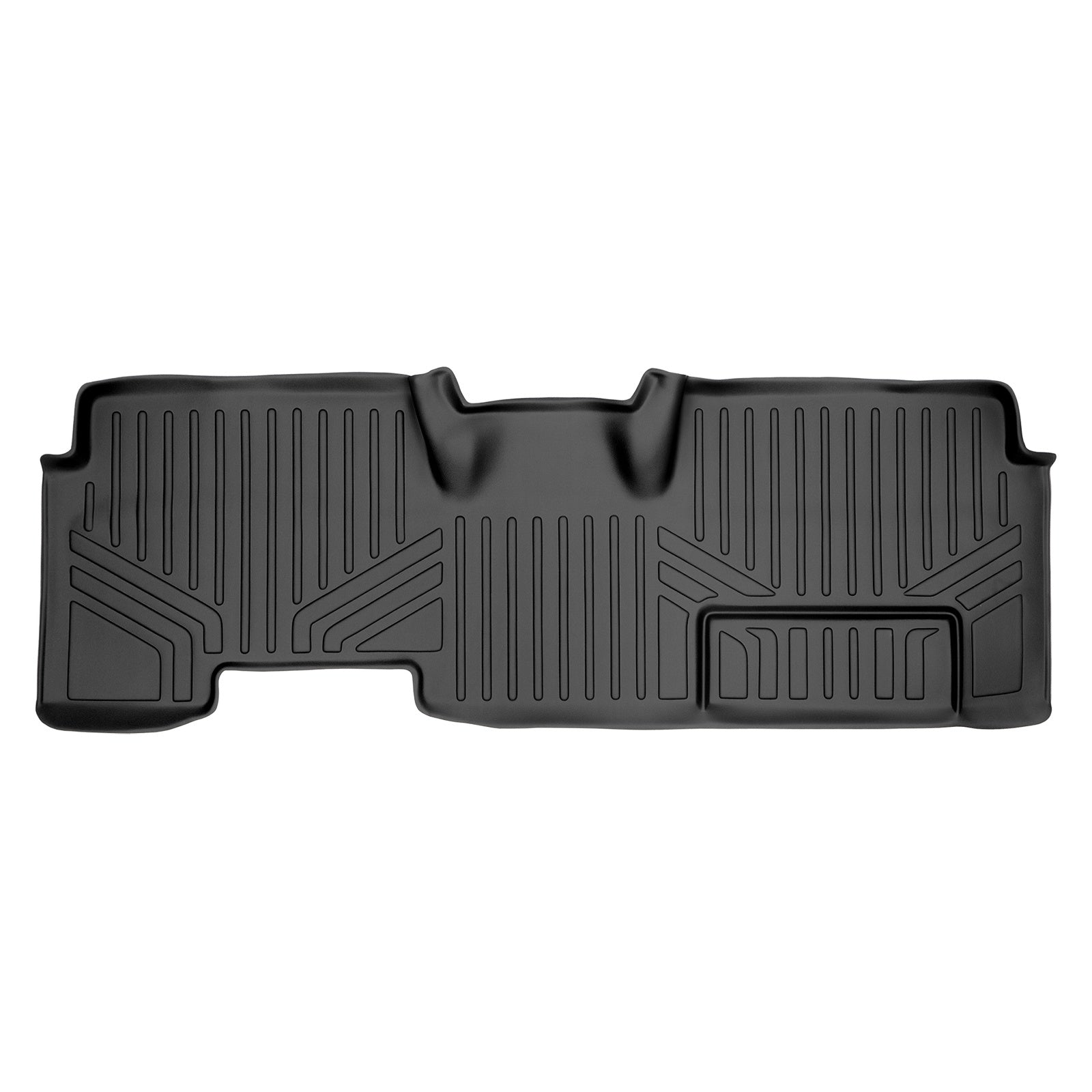 SMARTLINER 2009 - 2010 Ford F-150 Super Cab Custom Fit Floor Liners - 2nd Row Only - Over Hump