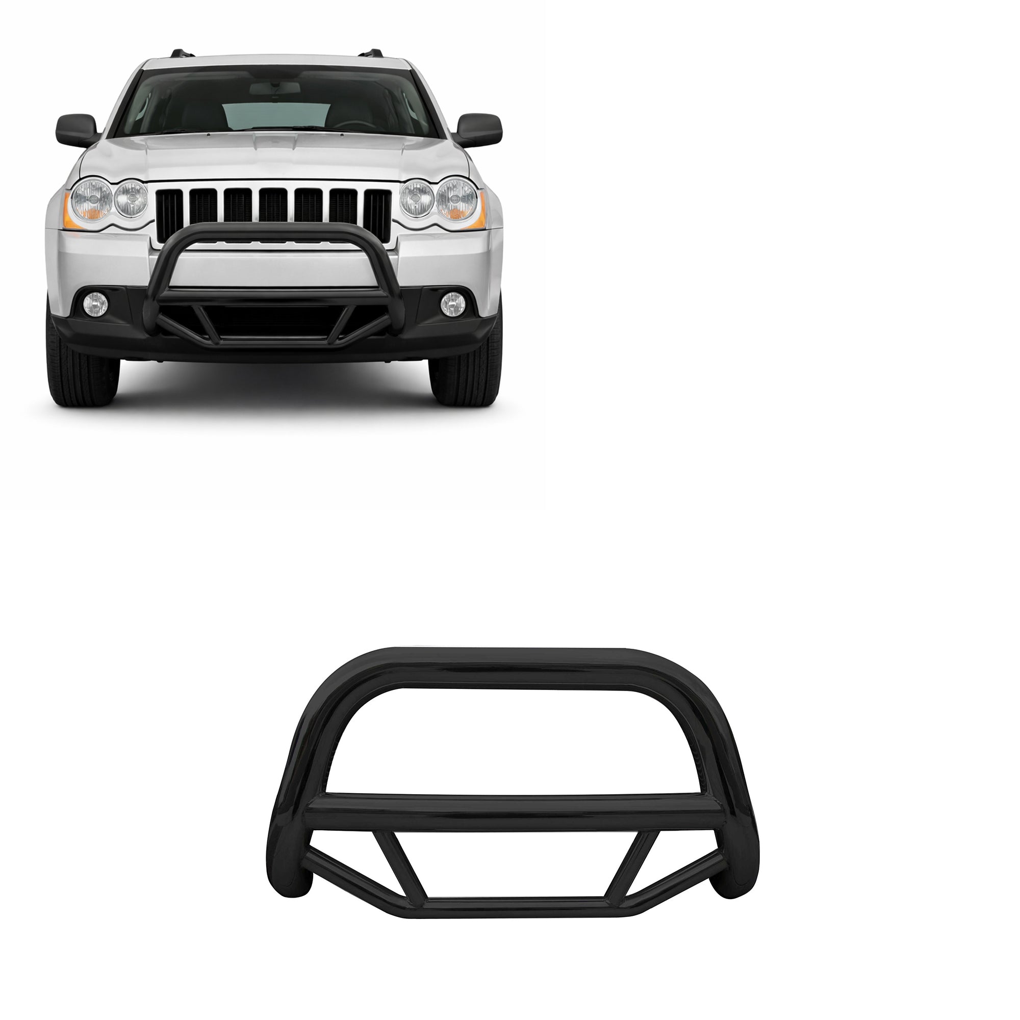 2008-2010 Jeep Grand Cherokee Max Bull Bar | Black Horse Off Road - Image 1