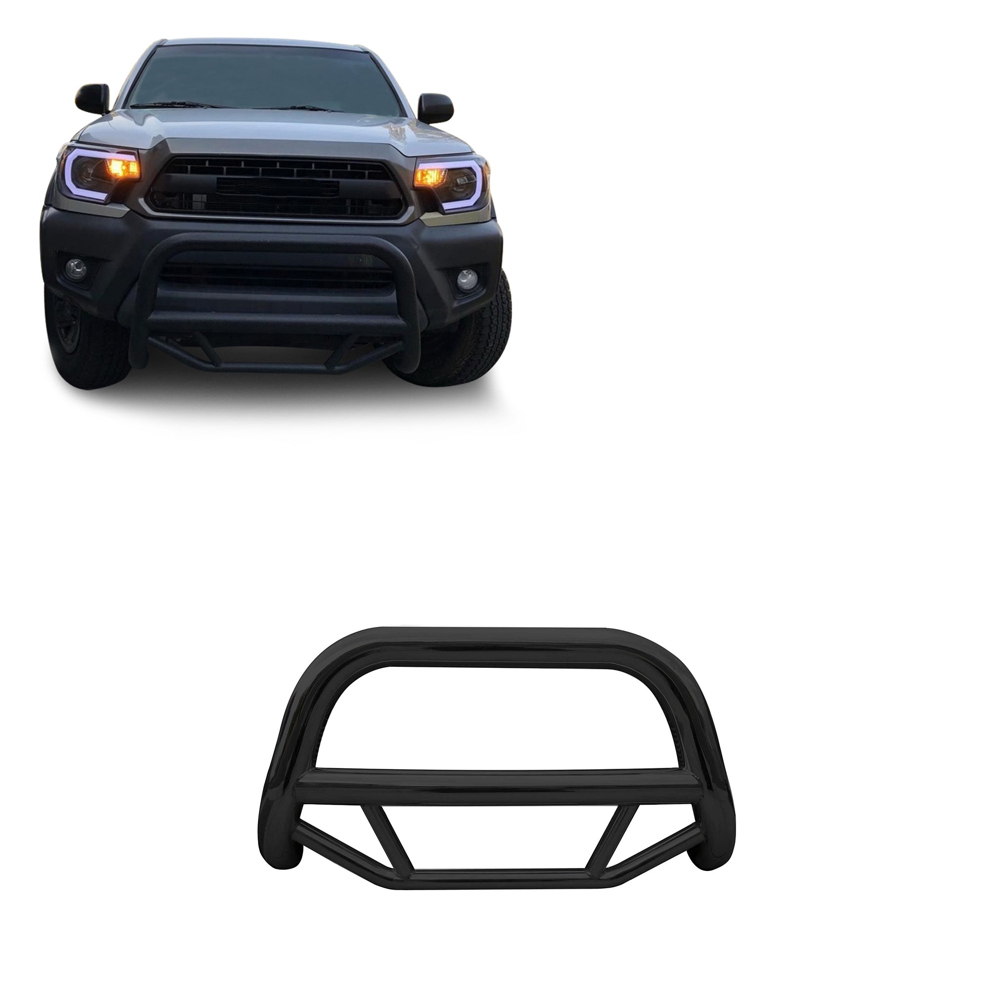 2005-2015 Toyota Tacoma Max Bull Bar | Black Horse Off Road - Image 1