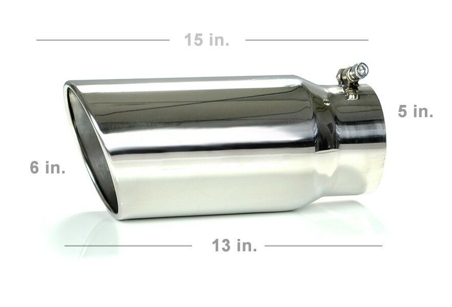 Universal Muffler Tip Single Wall | Black Horse Off Road - Image 2