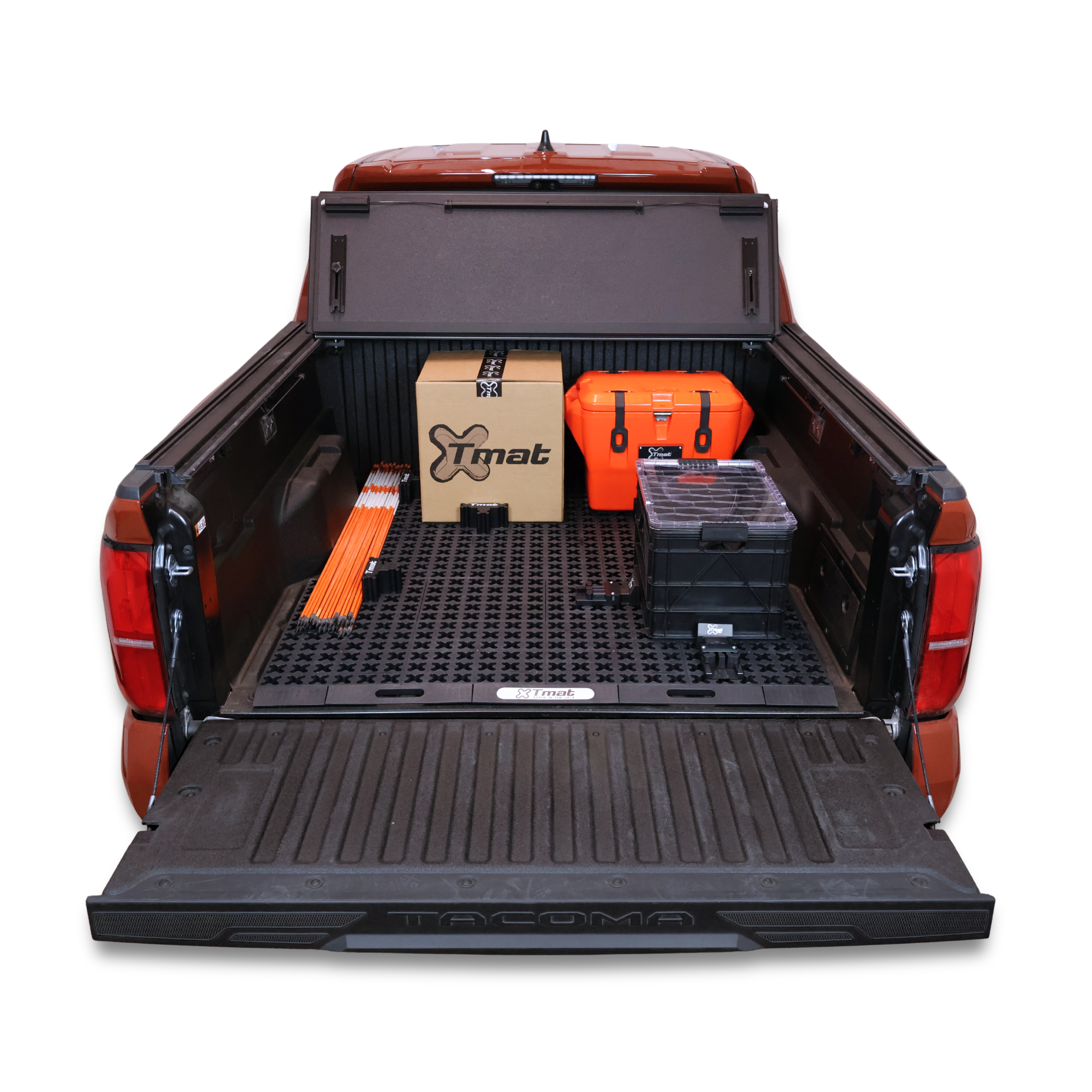 Tmat Compact Truck Bed Organizer Slide Out Mat | Universal Fit