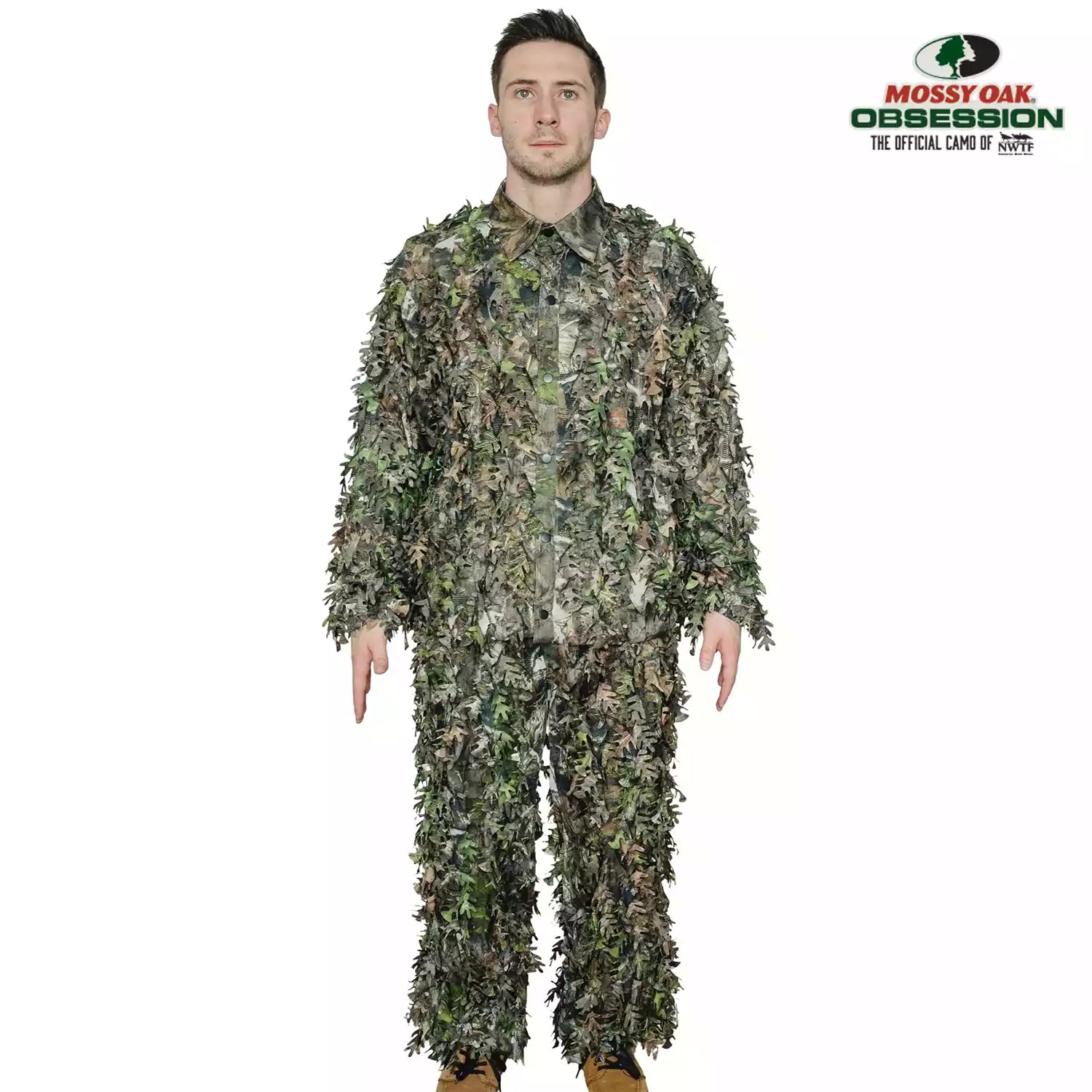 3D Camo Leafy Suits and Tops