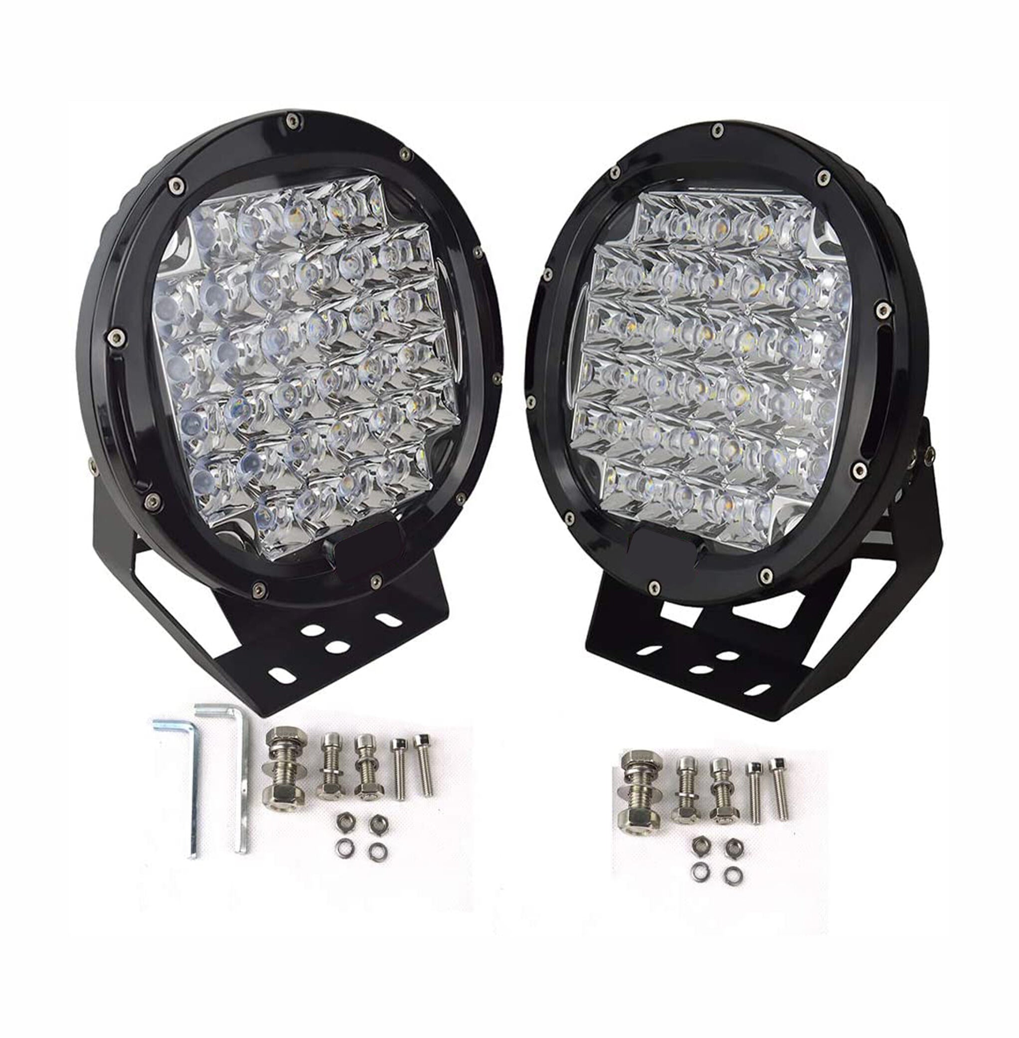 Universal Led 9" Dia Light Flood | Black Horse Off Road - Image 6