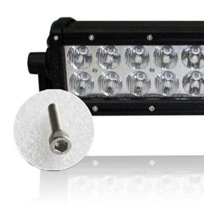 Universal Led Light Bar 20In Double Row Spot and Flood | Black Horse Off Road - Image 4