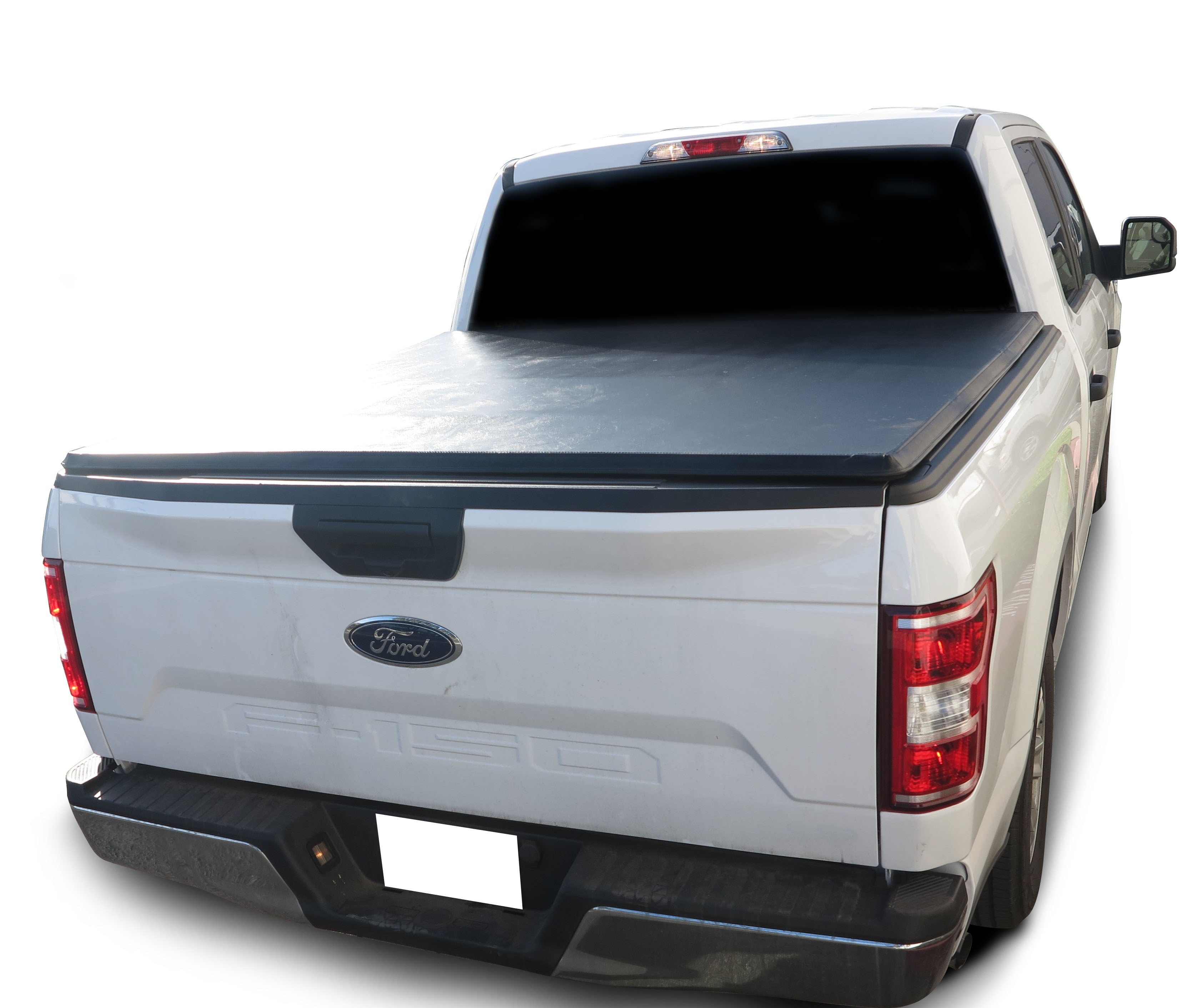 2015-2026 Ford F-150 Premier Soft Tonneau Cover Trifold | Black Horse Off Road - Image 3