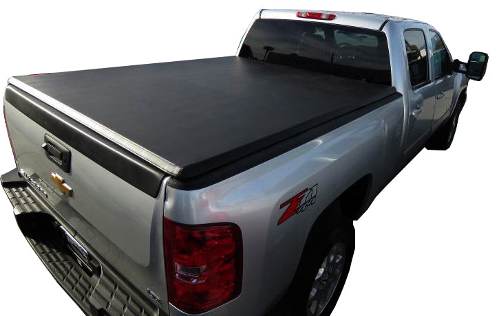 2007-2025 Sierra 1500 Premier Soft Tonneau Cover Trifold | Black Horse Off Road - Image 4