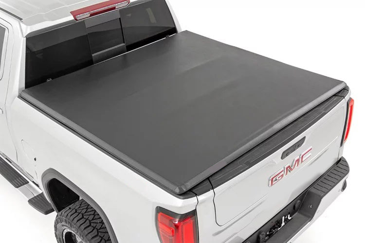 2015-2025 Canyon Premier Soft Tonneau Cover Trifold | Black Horse Off Road - Image 6