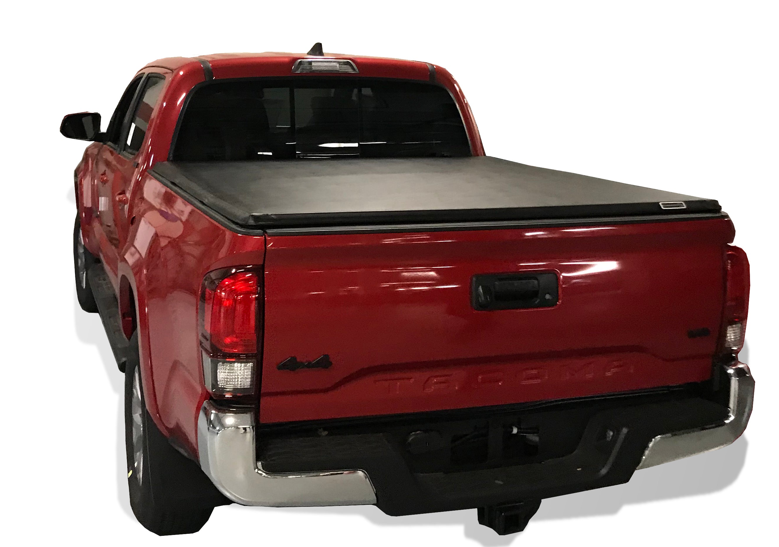2005-2015 Toyota Tacoma Premier Soft Tonneau Cover Trifold | Black Horse Off Road - Image 4