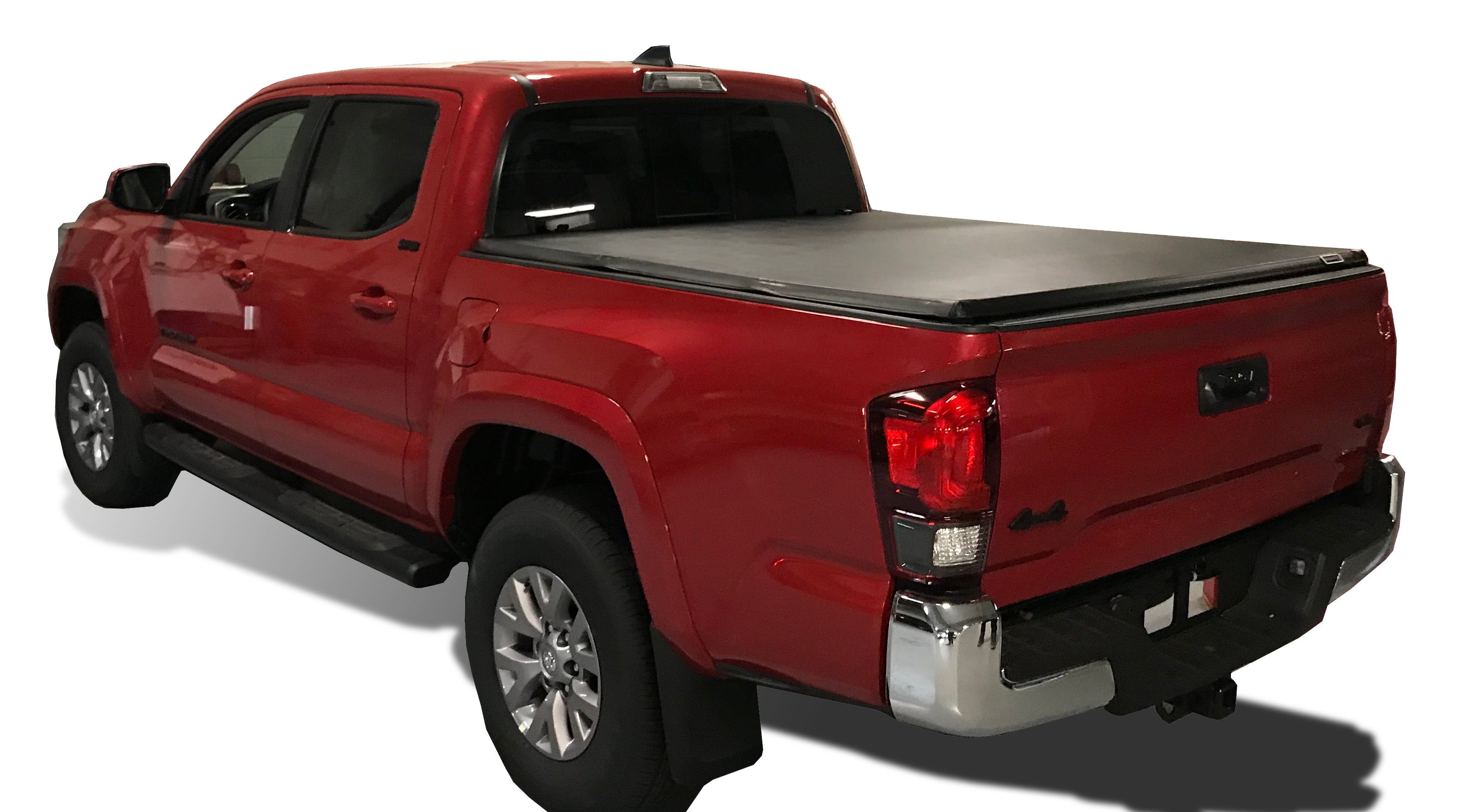 2005-2015 Toyota Tacoma Premier Soft Tonneau Cover Trifold | Black Horse Off Road - Image 5