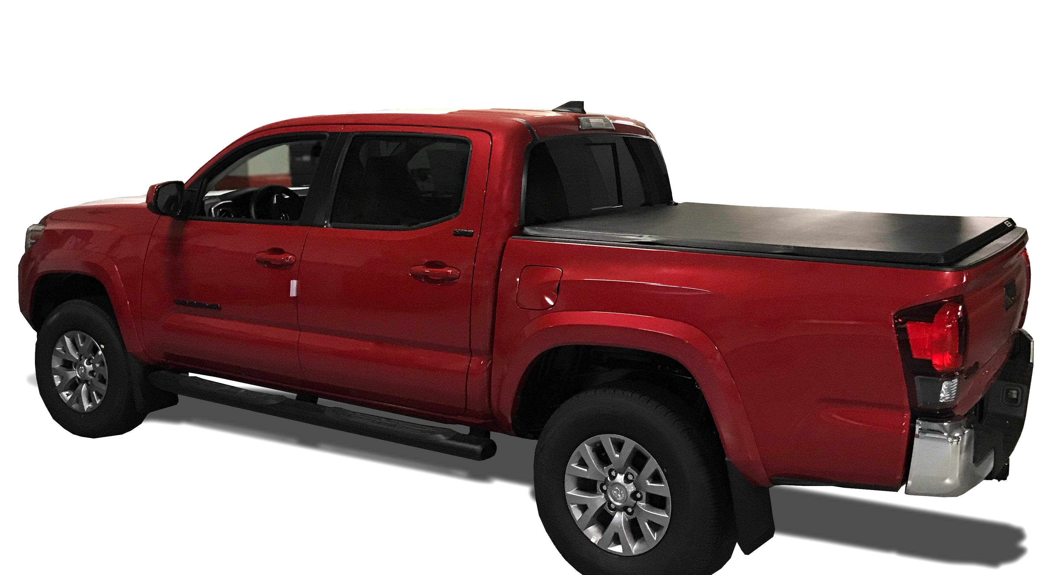 2005-2015 Toyota Tacoma Premier Soft Tonneau Cover Trifold | Black Horse Off Road - Image 6