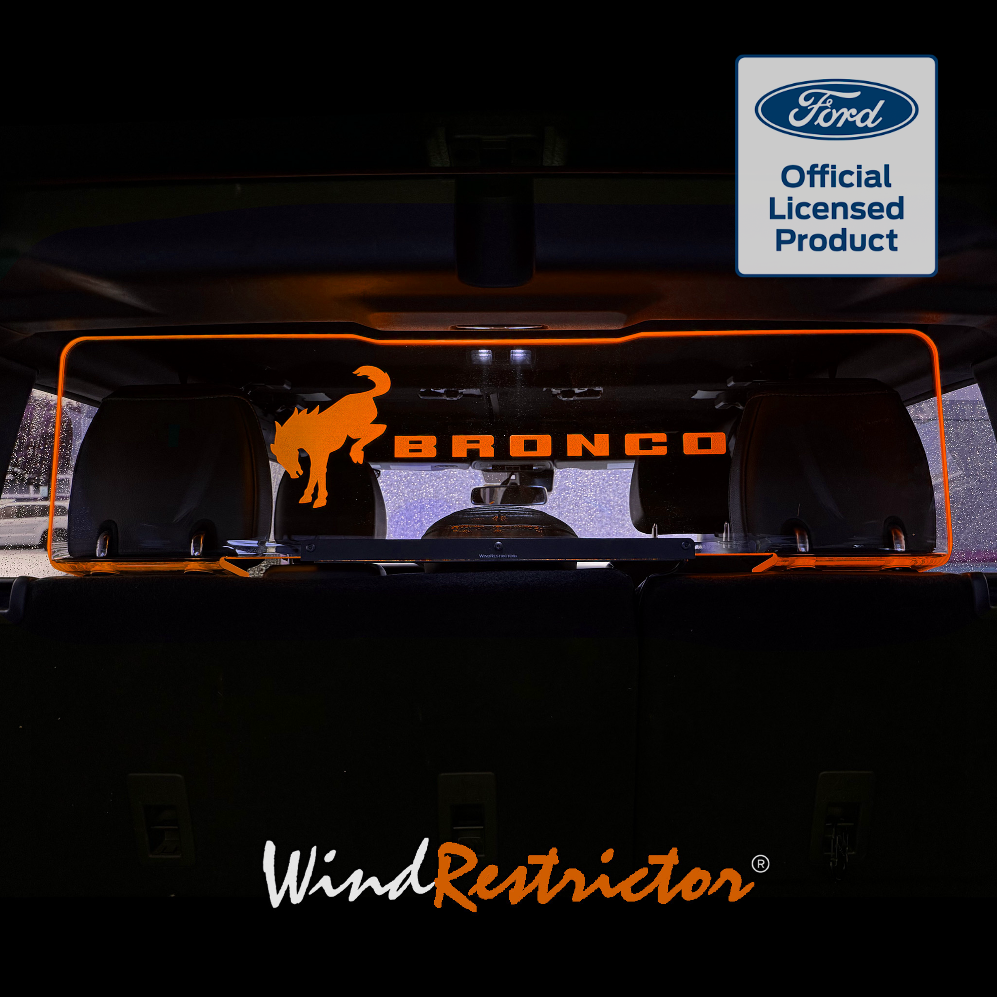 Ford Licensed Bronco WindRestrictor
