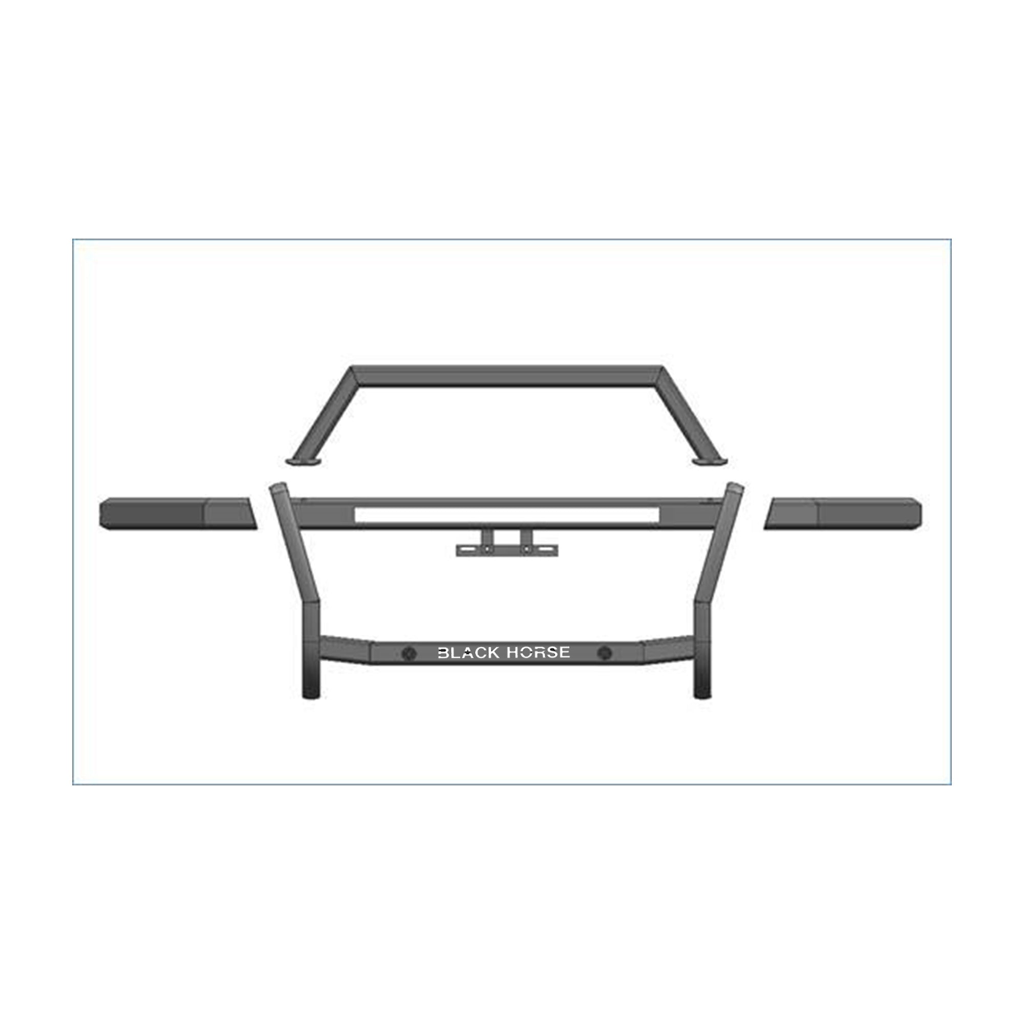 2025 Toyota 4Runner Rambler Grille Guard Modular | Black Horse Off Road - Image 6