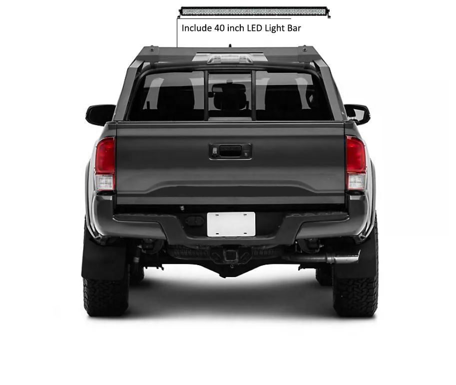 2015-2026 Canyon Armour Roll Bar Kit Includes 1 40in LED Light Bar | Black Horse Off Road - Image 4