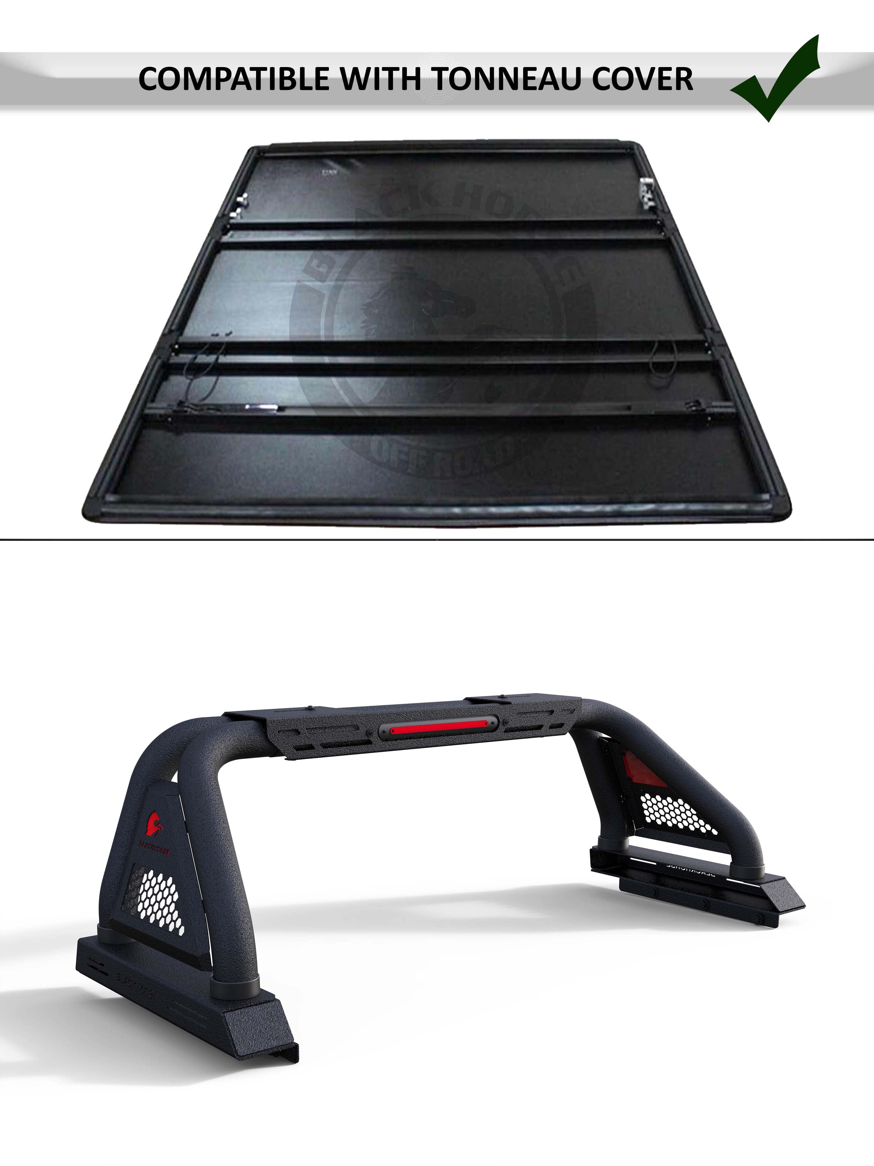 2020-2026 Jeep Gladiator Classic Pro Roll Bar Modular | Black Horse Off Road - Image 4
