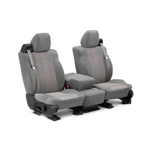 Custom Fit Truck Seat Covers for Ford, Chevy, Ram & Toyota – O.E. Velour Factory Style | Made in USA