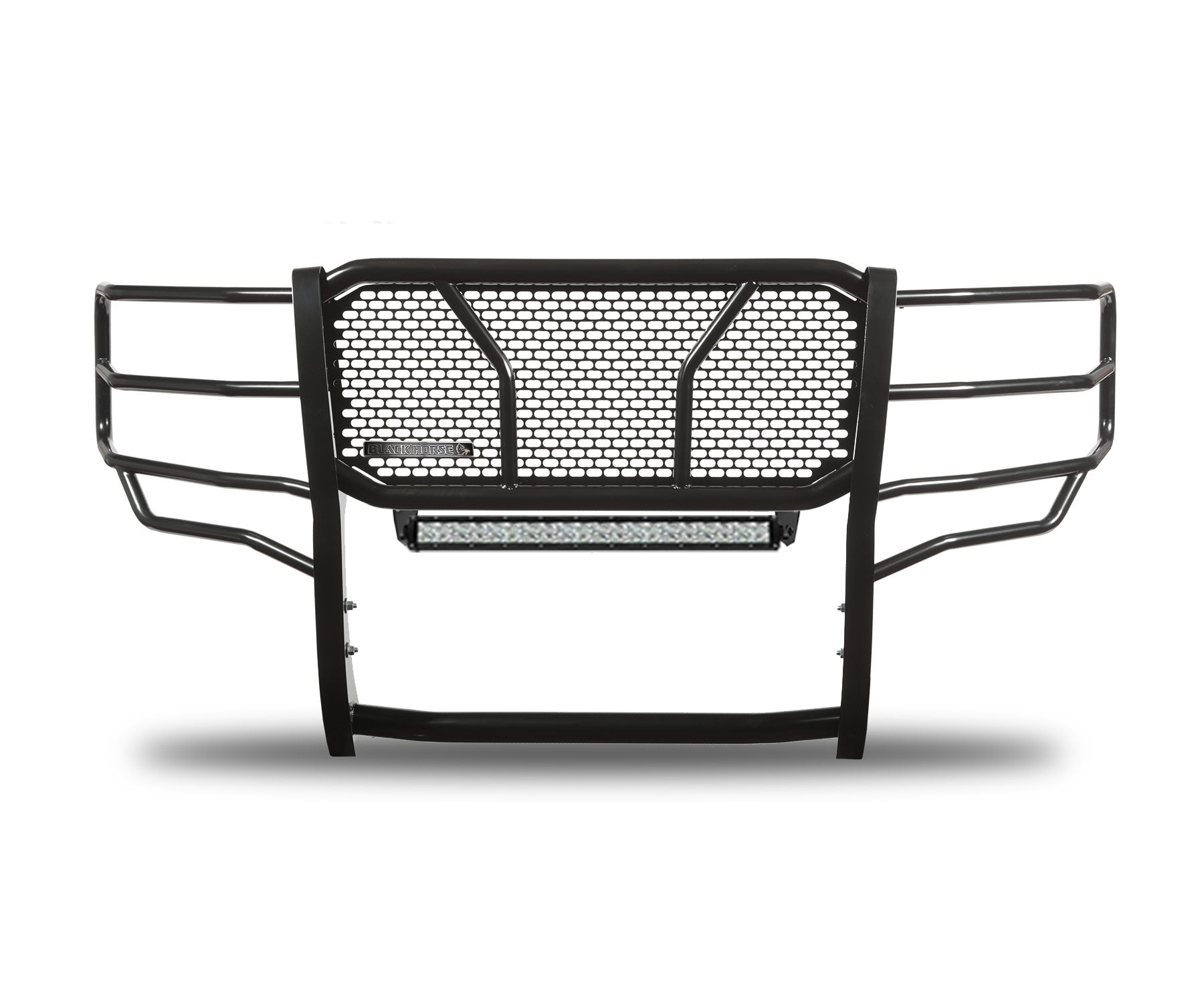 2011-2014 Chevrolet Silverado 2500 Hd Rugged Heavy Duty Grille Guard Kit Modular | Black Horse Off Road - Image 2