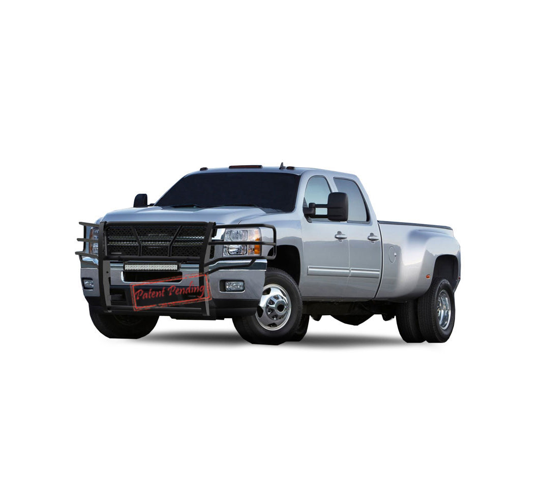 2011-2014 Chevrolet Silverado 2500 Hd Rugged Heavy Duty Grille Guard Kit Modular | Black Horse Off Road - Image 3