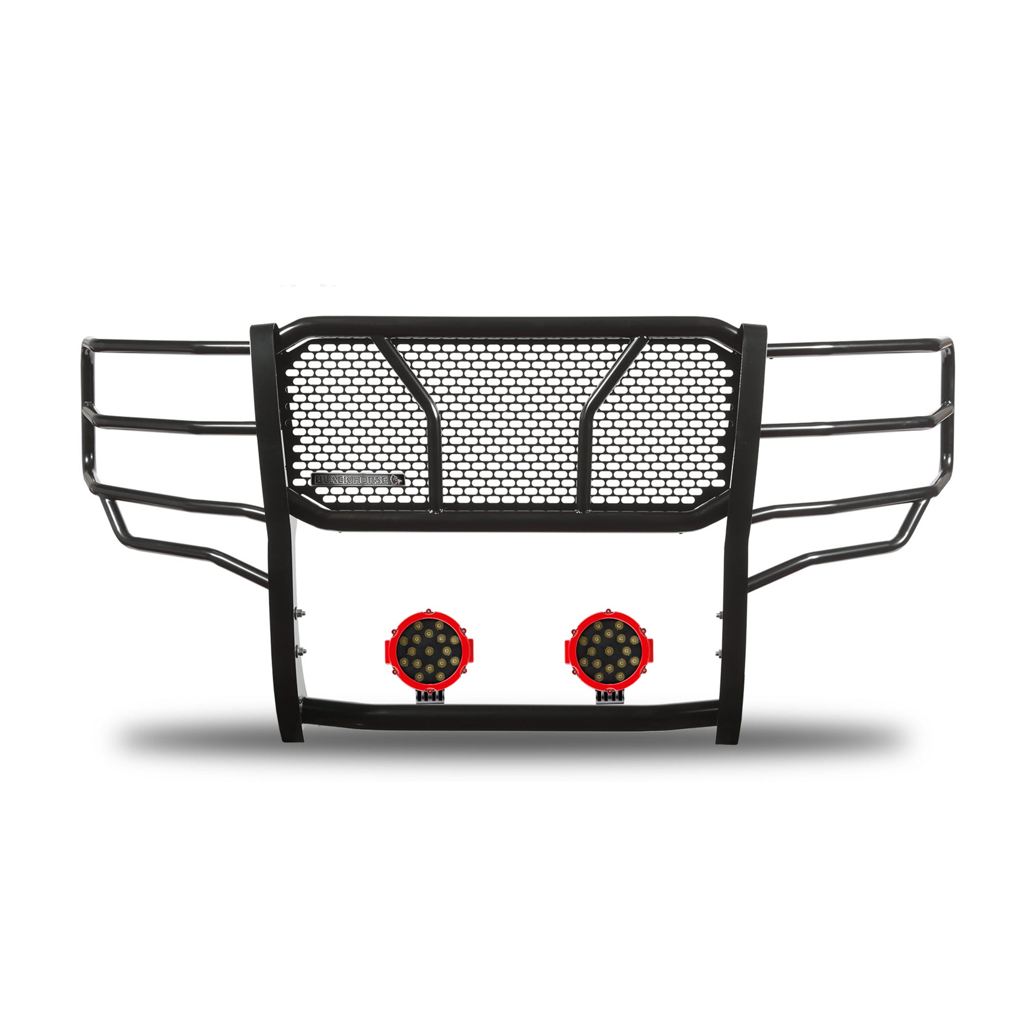 2011-2014 Chevrolet Silverado 2500 Hd Rugged Heavy Duty Grille Guard Kit Modular | Black Horse Off Road - Image 1