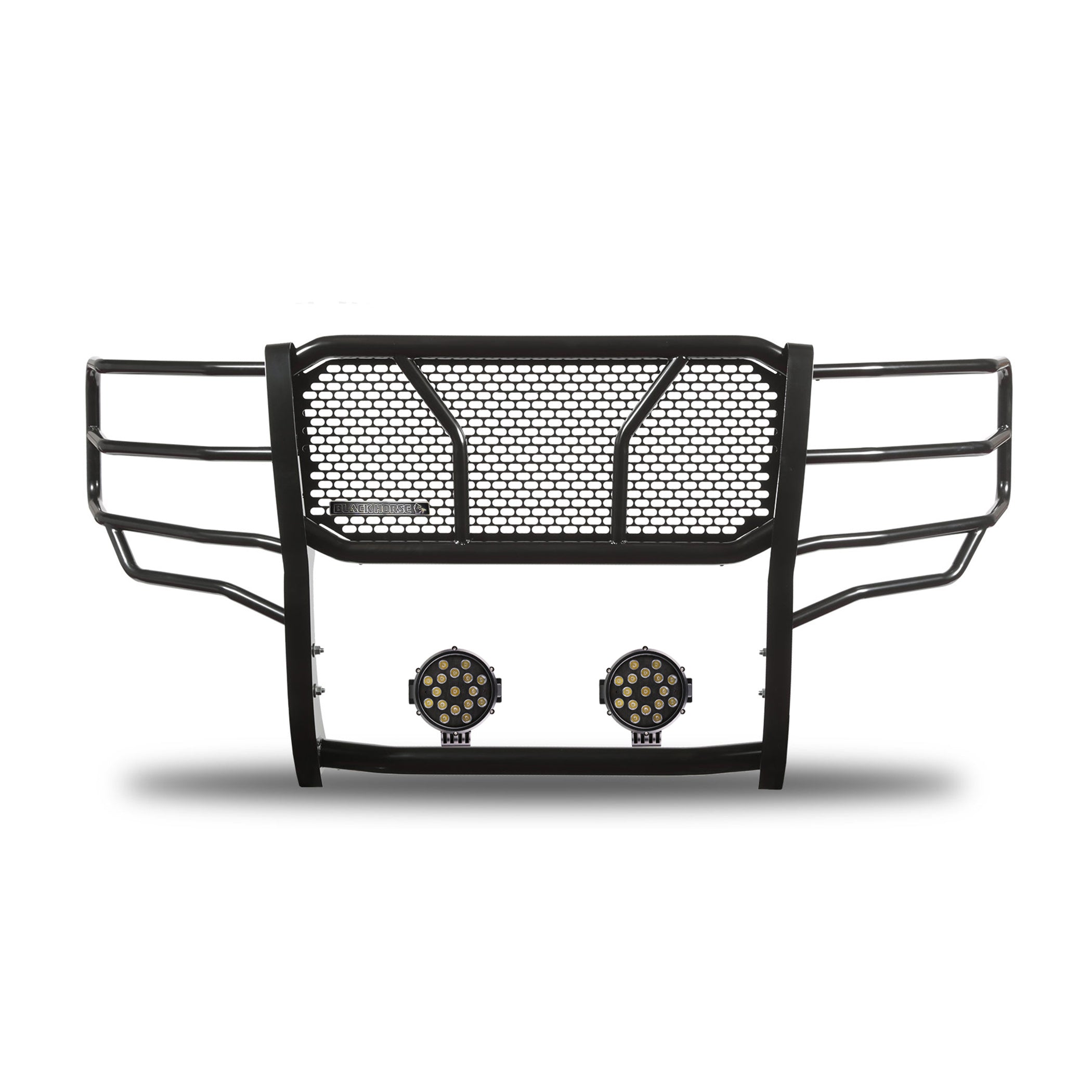 2015-2019 Chevrolet Silverado 2500 Hd Rugged Heavy Duty Grille Guard Kit Modular | Black Horse Off Road - Image 1