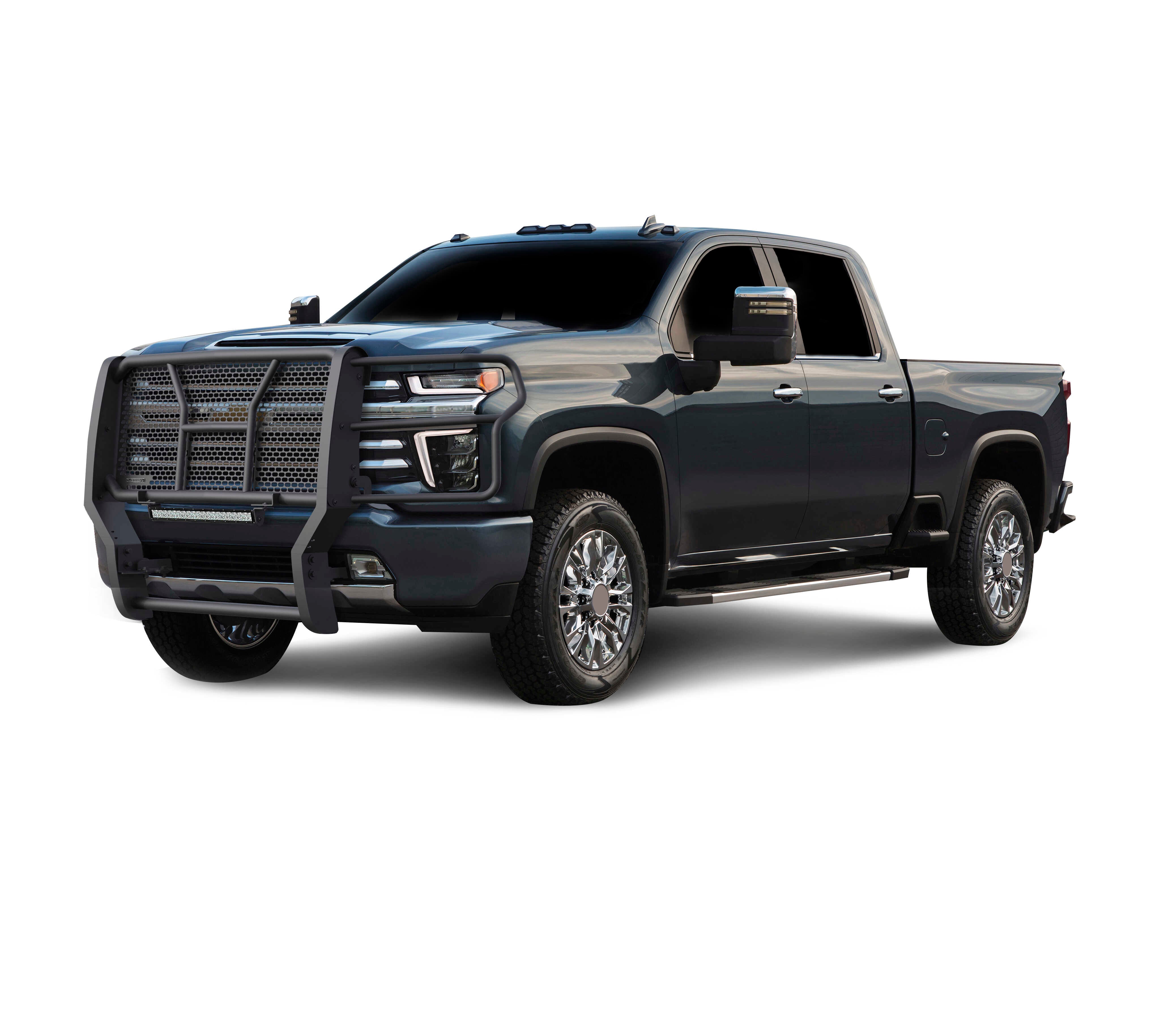 2020-2026 Chevrolet Silverado 2500 Hd Rugged Heavy Duty Grille Guard Kit Modular | Black Horse Off Road - Image 2