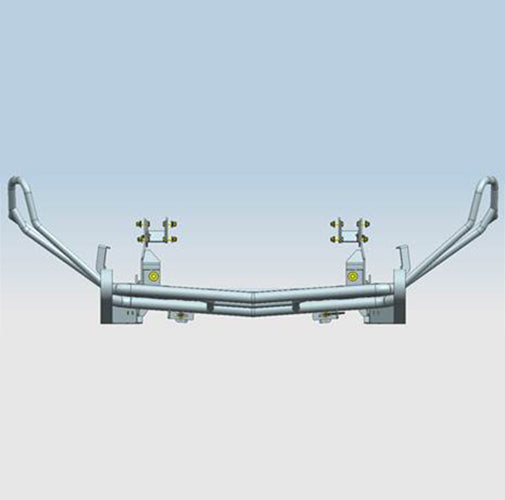2020-2026 Chevrolet Silverado 2500 Hd Rugged Heavy Duty Grille Guard Kit Modular | Black Horse Off Road - Image 4