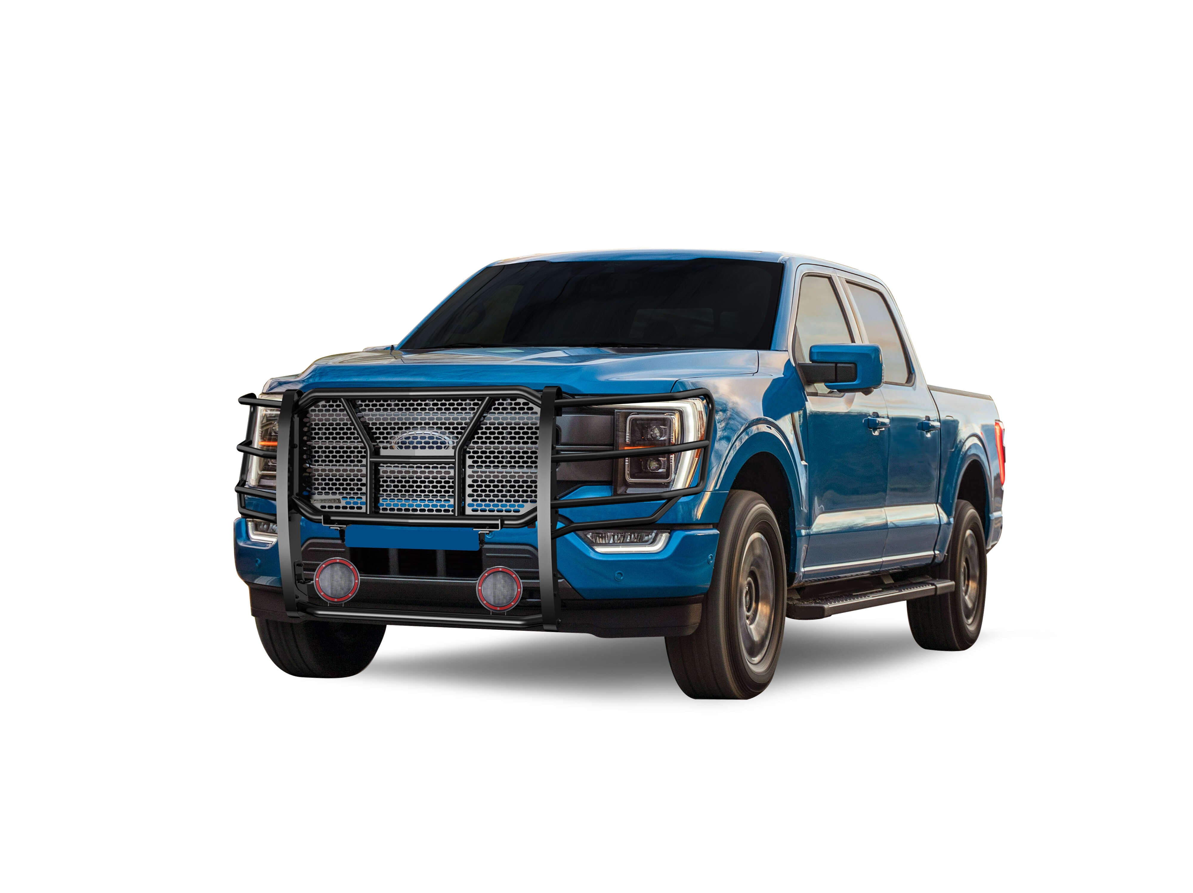 2021-2026 Ford F-150 Rugged Heavy Duty Grille Guard Kit Modular | Black Horse Off Road - Image 2
