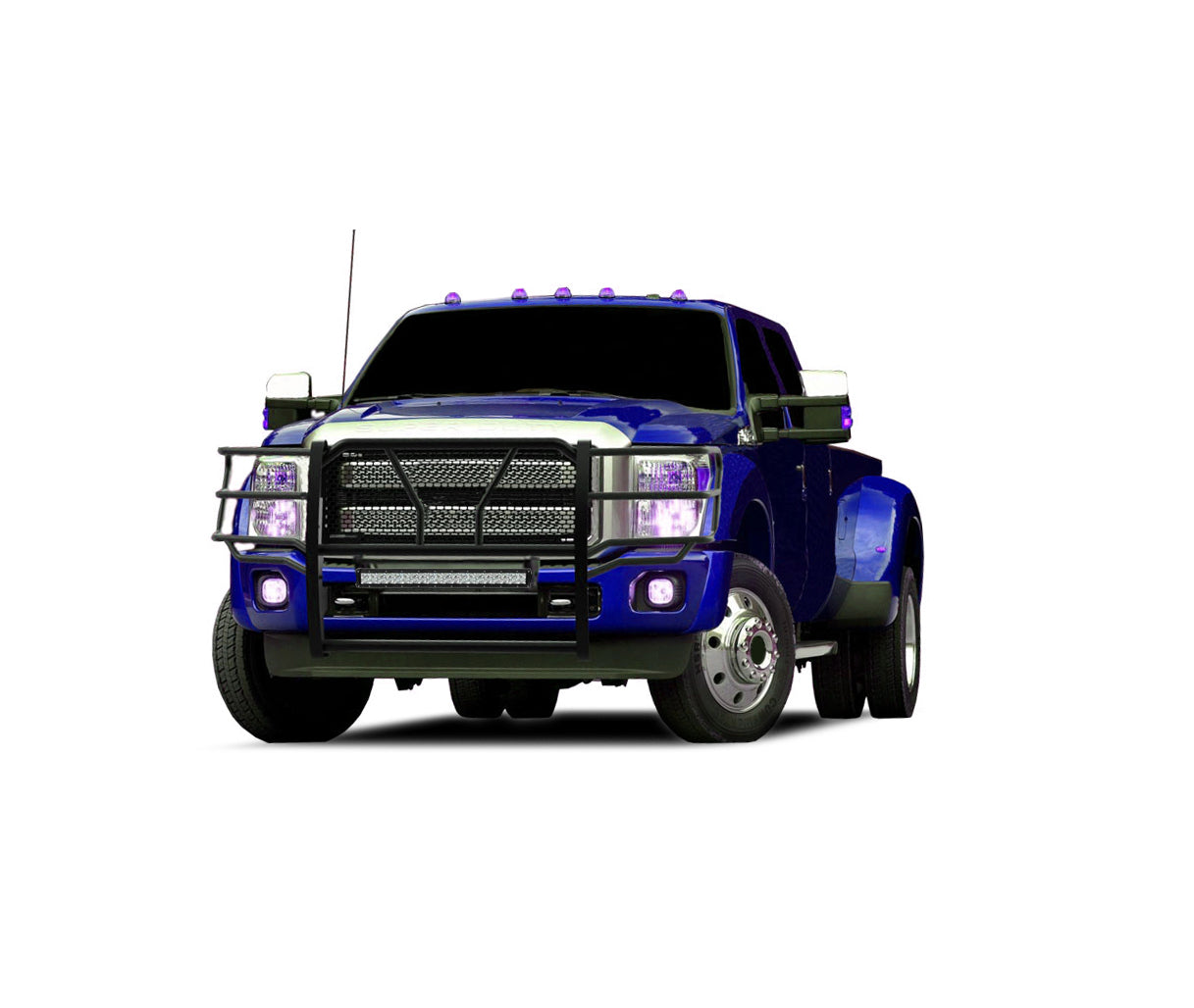 2011-2016 Ford F-250 Super Duty Rugged Heavy Duty Grille Guard Kit Modular | Black Horse Off Road - Image 4