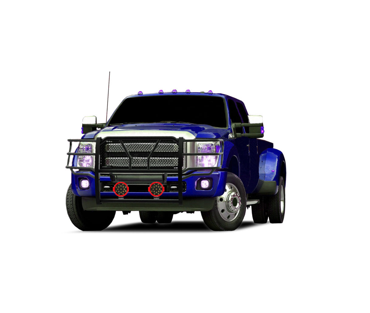 2011-2016 Ford F-250 Super Duty Rugged Heavy Duty Grille Guard Kit Modular | Black Horse Off Road - Image 3
