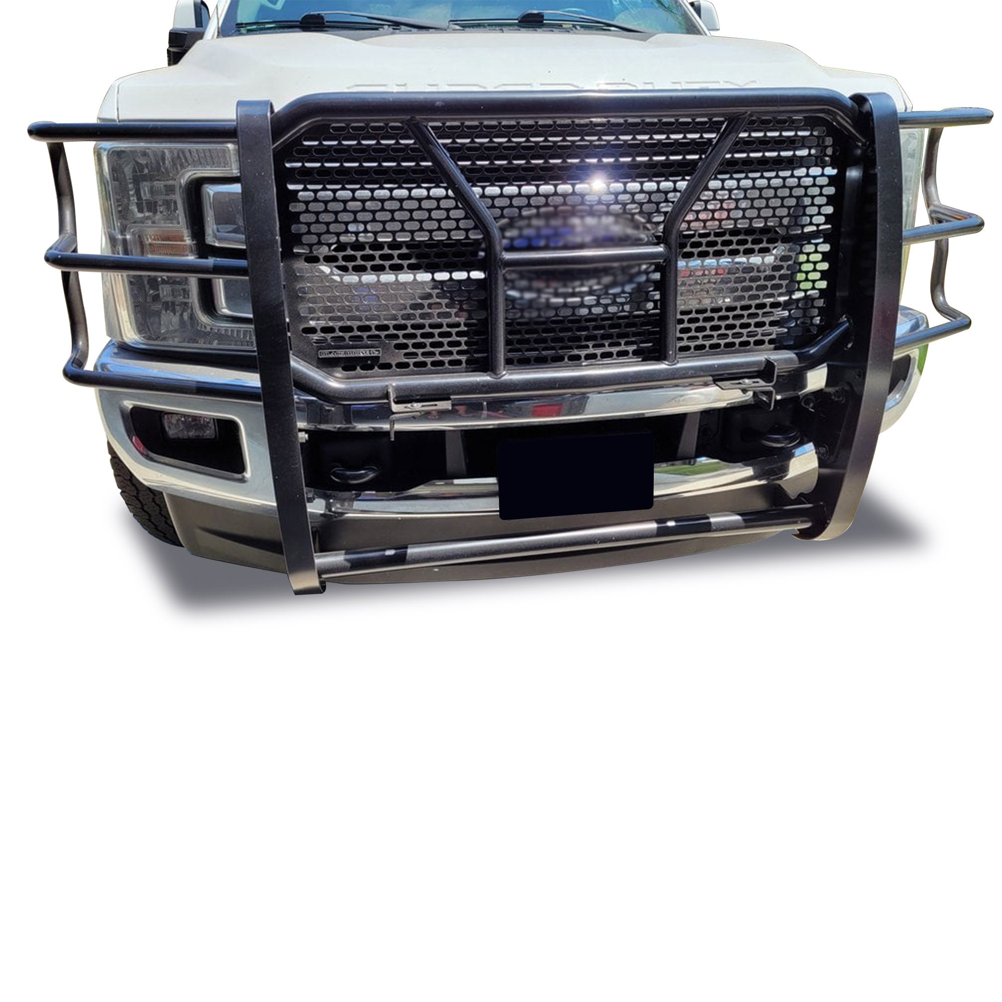 2017-2022 Ford F-250 Super Duty Rugged Heavy Duty Grille Guard Modular | Black Horse Off Road - Image 4