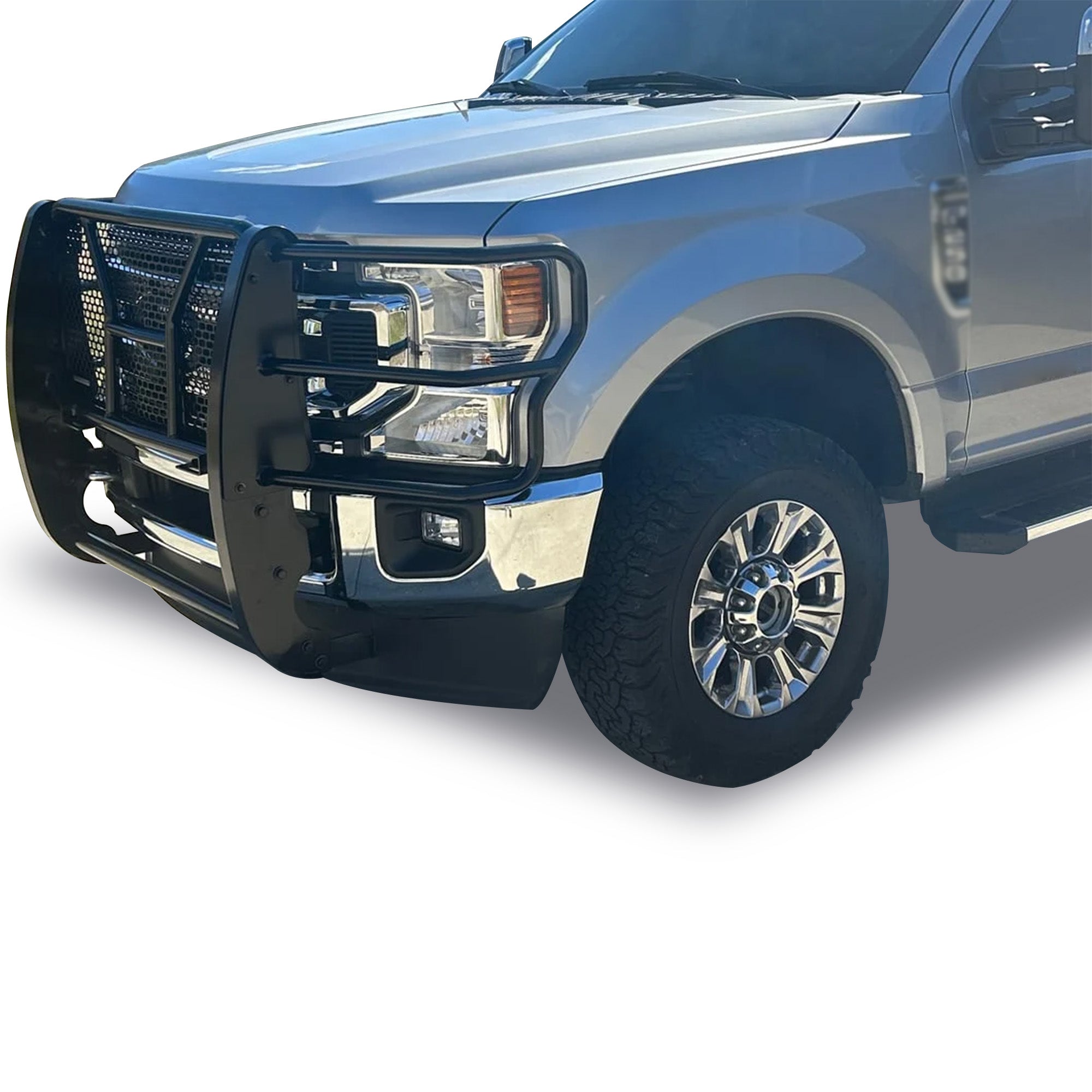 2017-2022 Ford F-250 Super Duty Rugged Heavy Duty Grille Guard Modular | Black Horse Off Road - Image 5