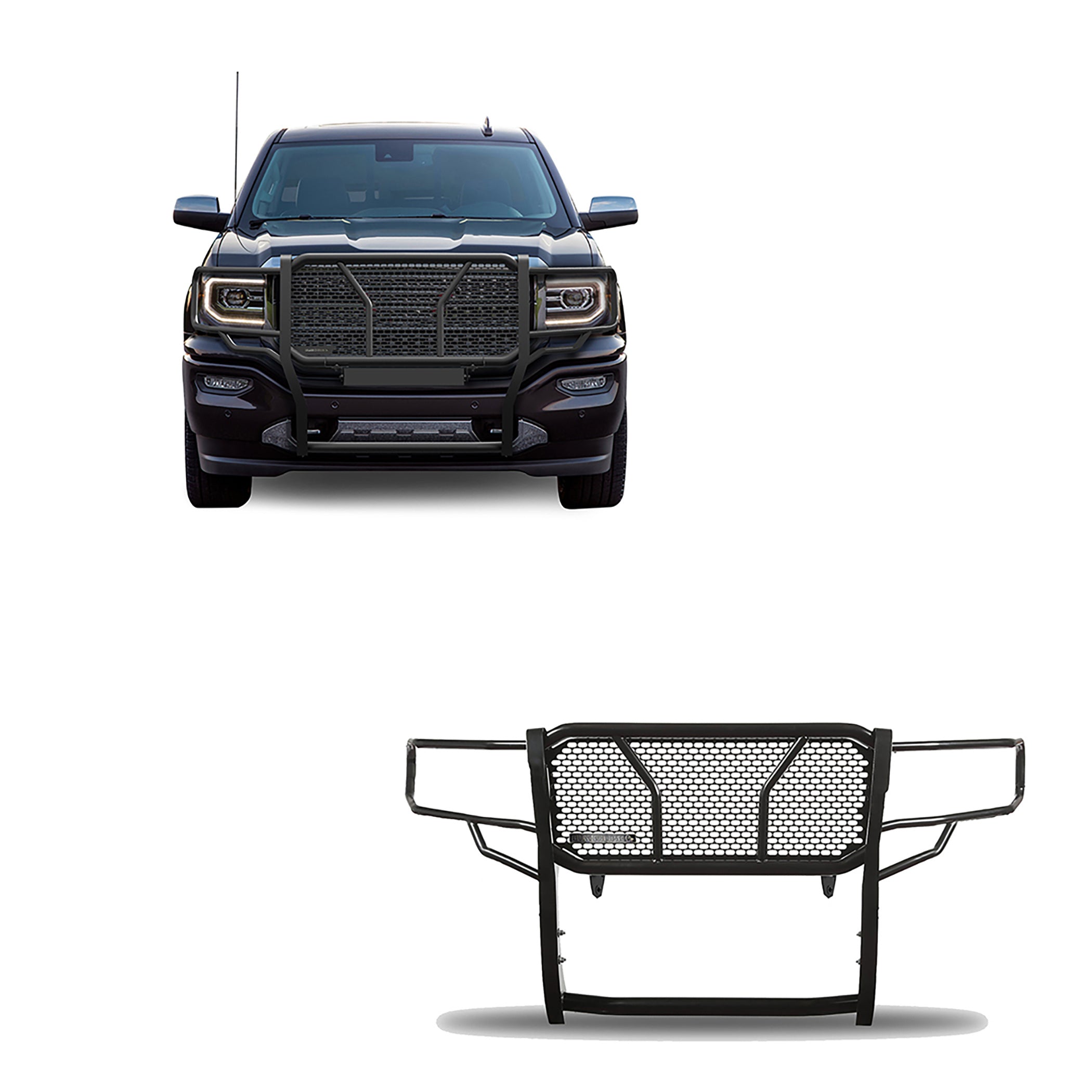 2014-2022 Gmc Sierra 1500 Rugged Heavy Duty Grille Guard Modular | Black Horse Off Road - Image 1