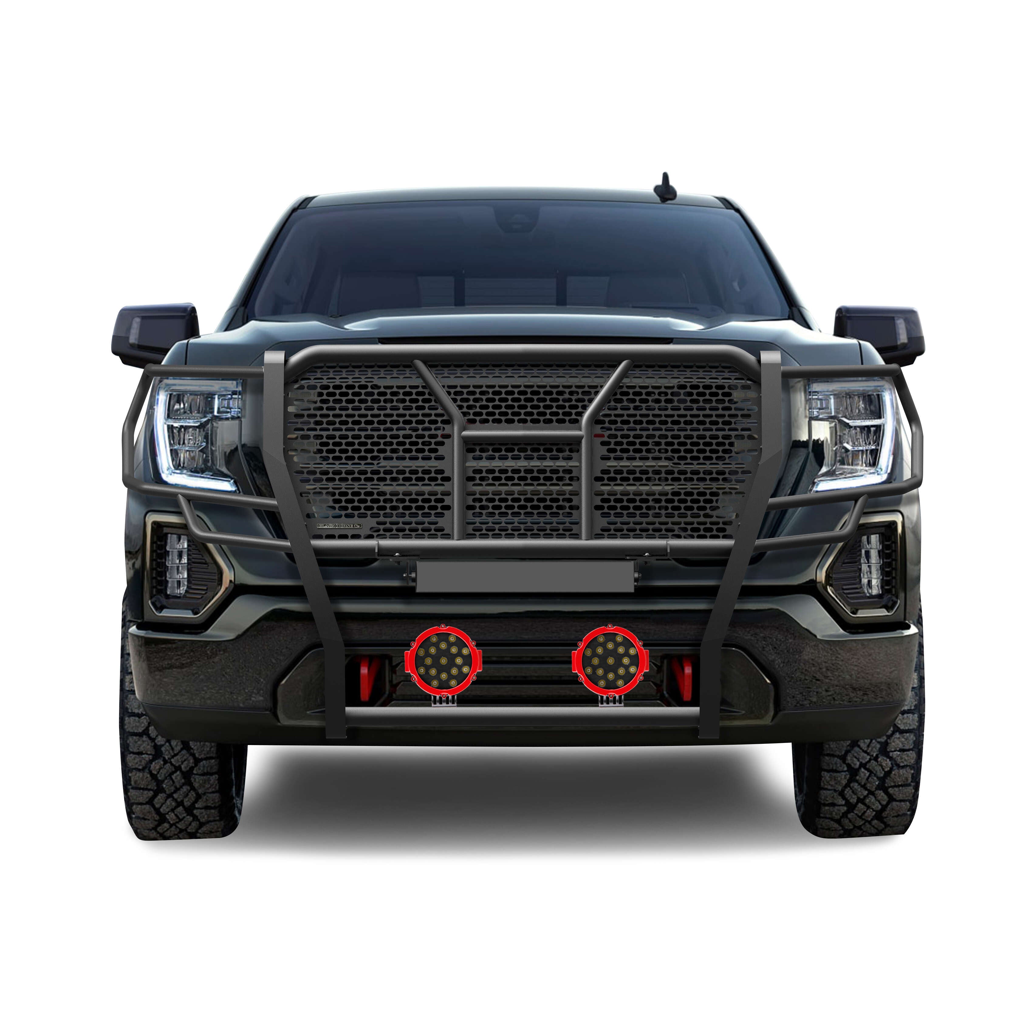 2019-2021 Gmc Sierra 1500 Rugged Heavy Duty Grille Guard Kit Modular | Black Horse Off Road - Image 2