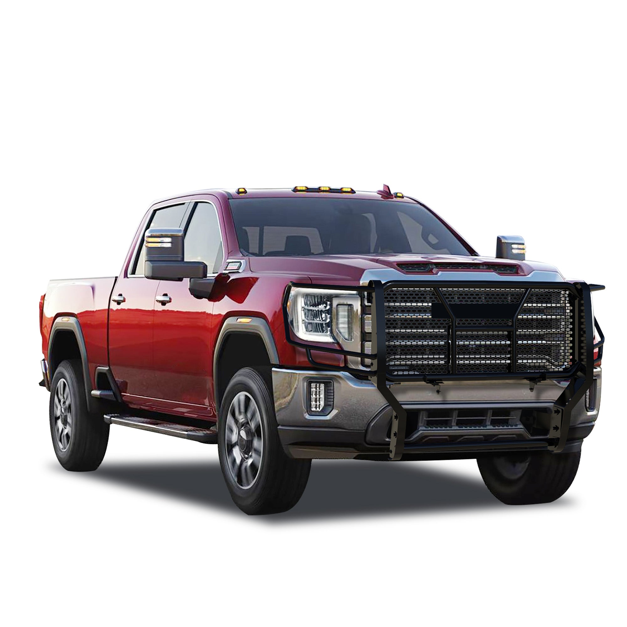 2020-2026 Gmc Sierra 2500 Hd Rugged Heavy Duty Grille Guard Modular | Black Horse Off Road - Image 4