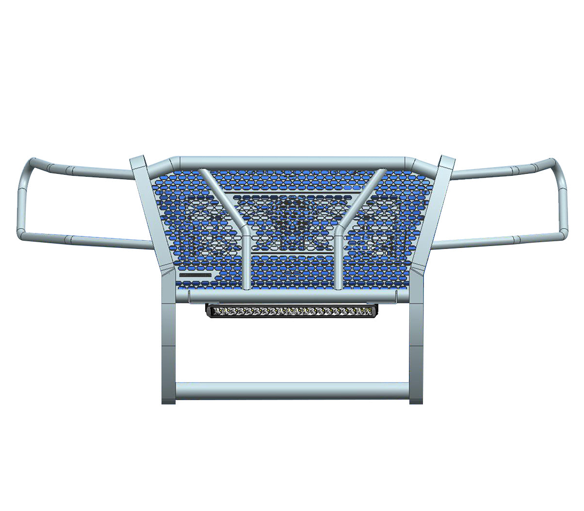 2022-2024 Nissan Frontier Rugged Heavy Duty Grille Guard Kit Modular | Black Horse Off Road - Image 4